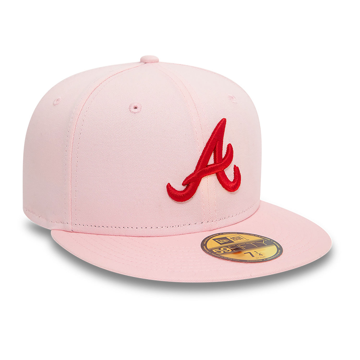 Atlanta Braves Pink Red 59FIFTY Fitted Cap