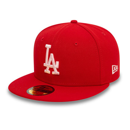 Pink Red LA Dodgers 59FIFTY Fitted Cap | New Era Cap UK