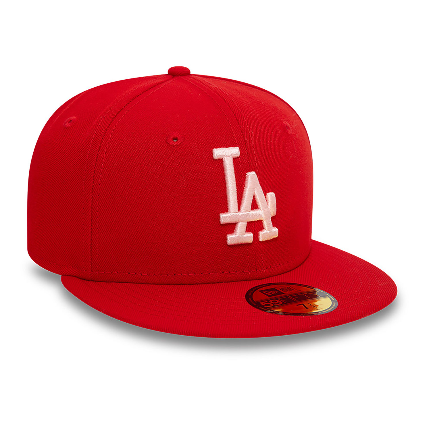 LA Dodgers Pink Red 59FIFTY Fitted Cap