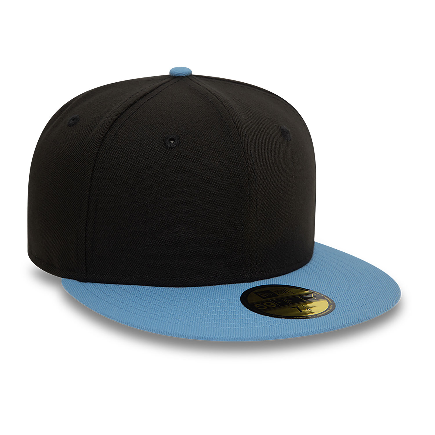 New Era Contrast Crown Black and Blue 59FIFTY Fitted Cap