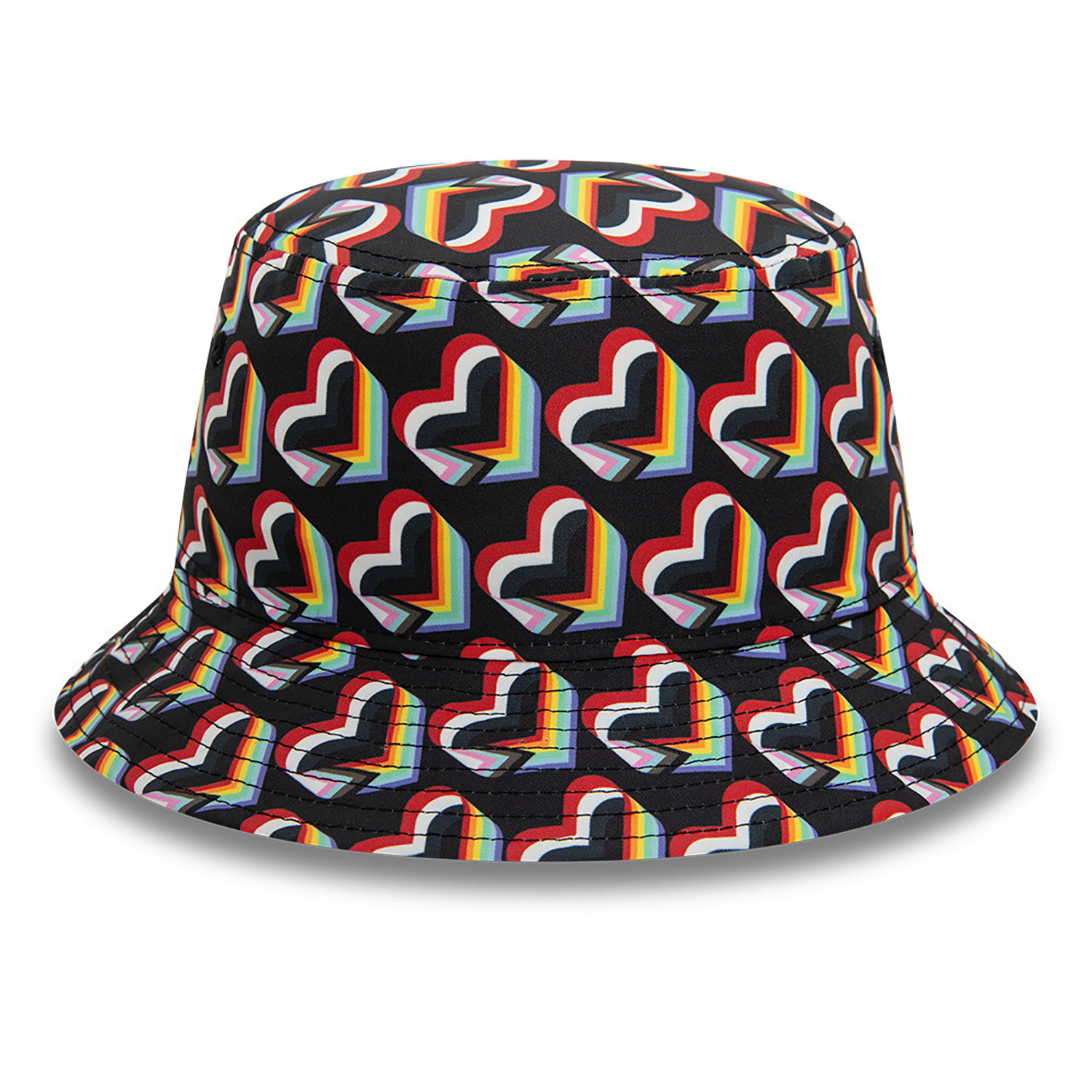 Manchester United One Love All Over Print Black Bucket Hat