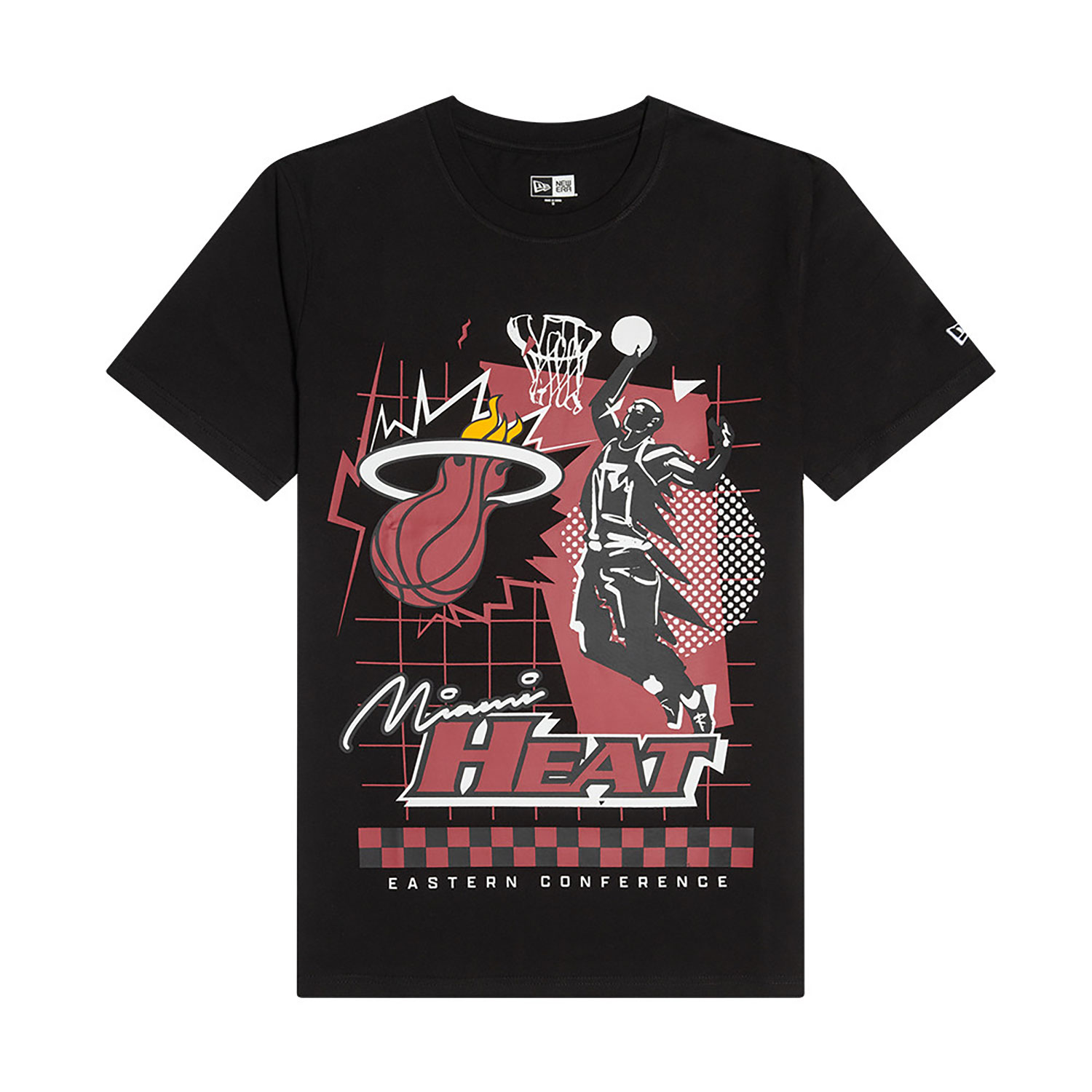 Miami Heat NBA Rally Drive Black T-Shirt