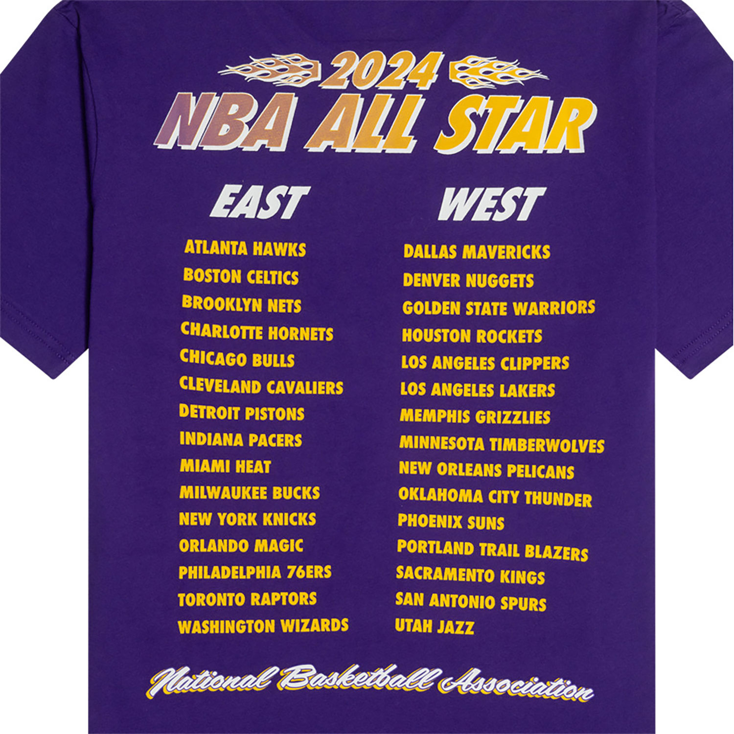 LA Lakers NBA Rally Drive Purple T-Shirt