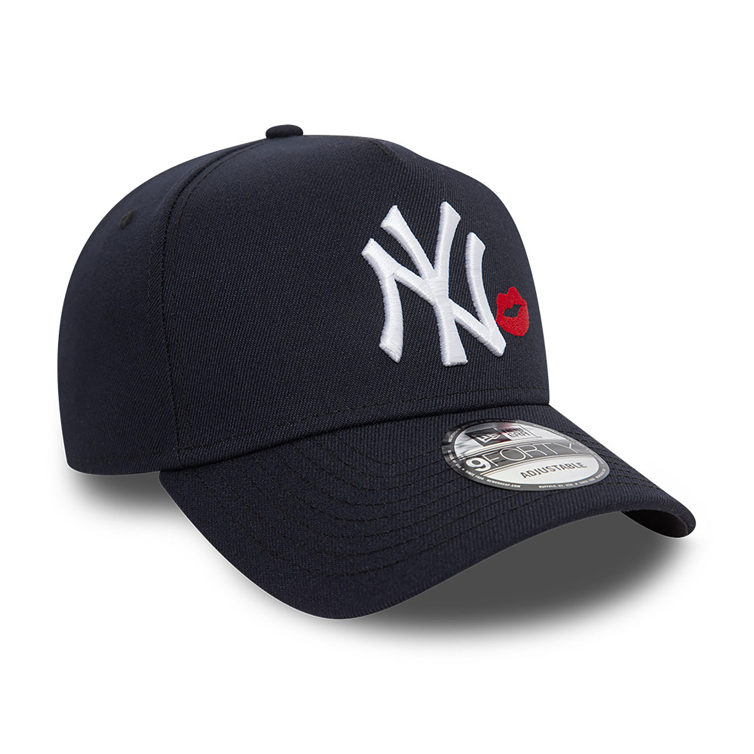 New York Yankees Lips Navy 9FORTY A-Frame Cap