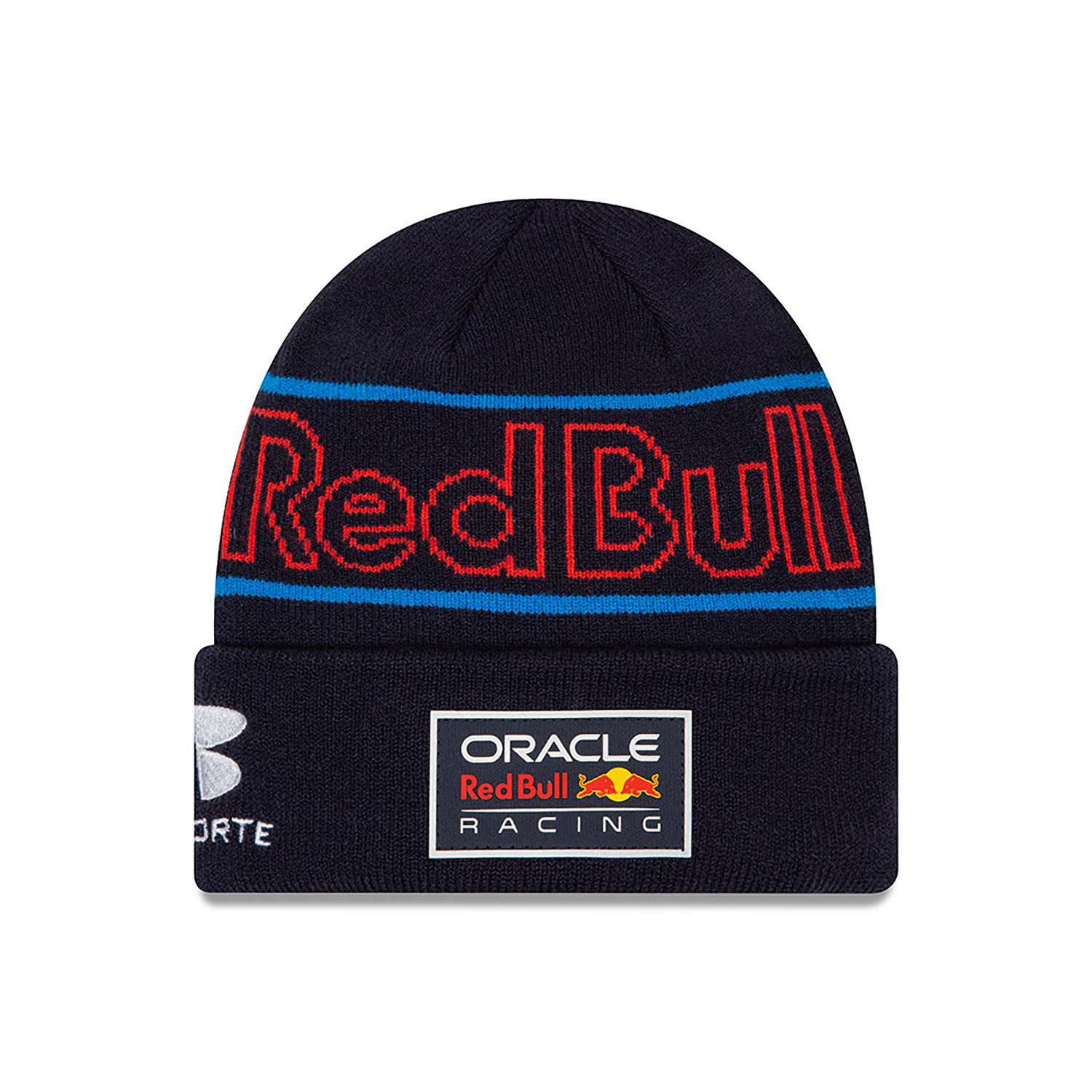 Red Bull Racing Youth Sergio Perez Team Navy Cuff Knit Beanie Hat