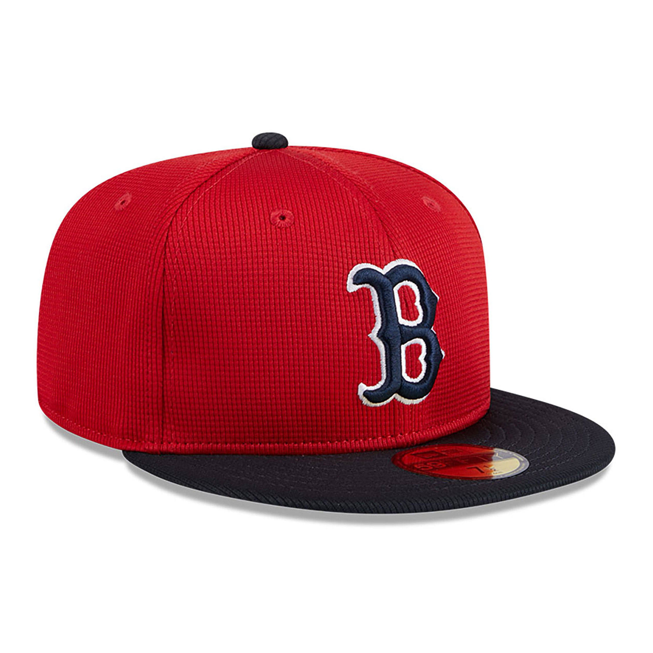 Boston Red Sox MLB Batting Practice Red 59FIFTY Fitted Cap