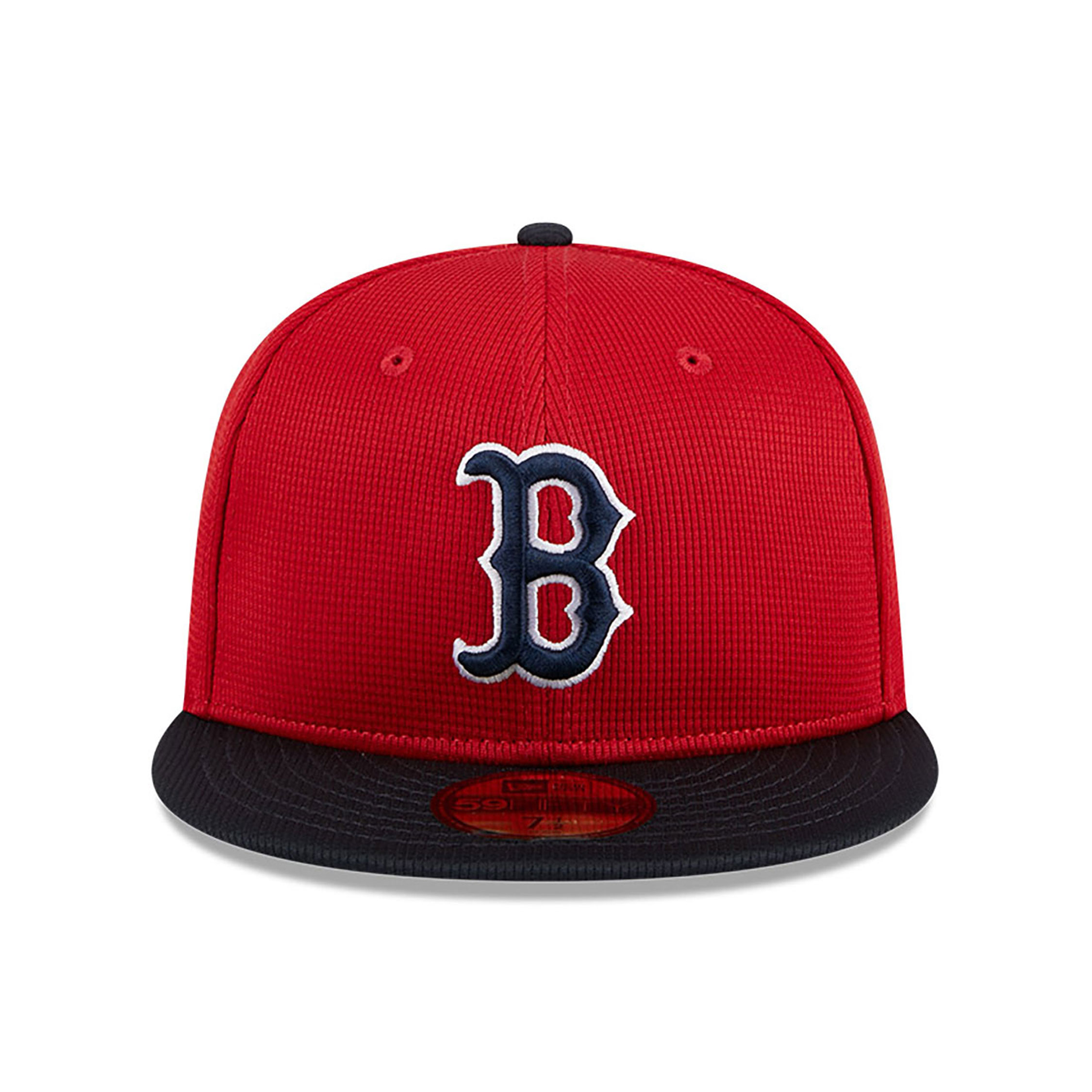 Boston Red Sox MLB Batting Practice Red 59FIFTY Fitted Cap