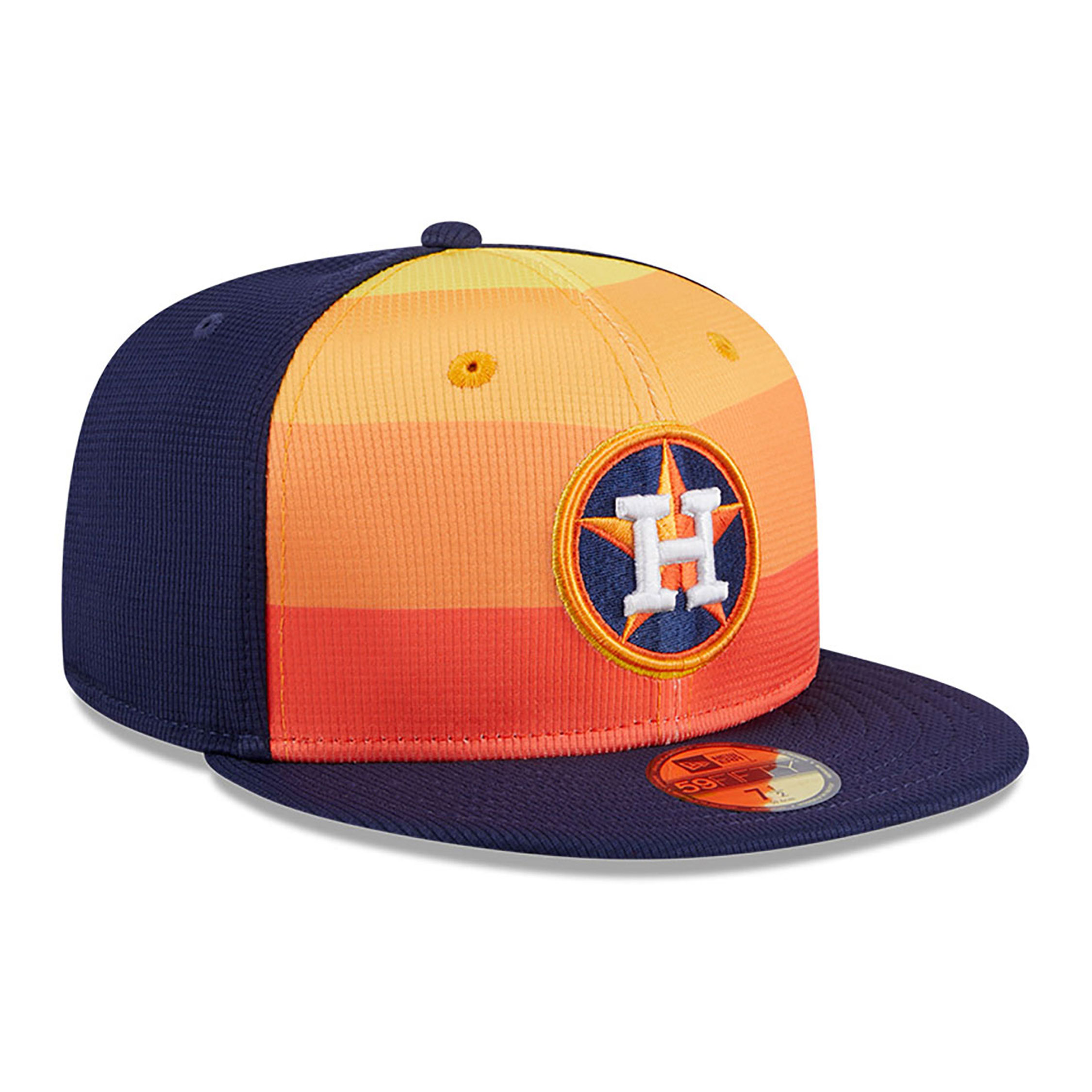 Houston Astros MLB Batting Practice Navy 59FIFTY Fitted Cap