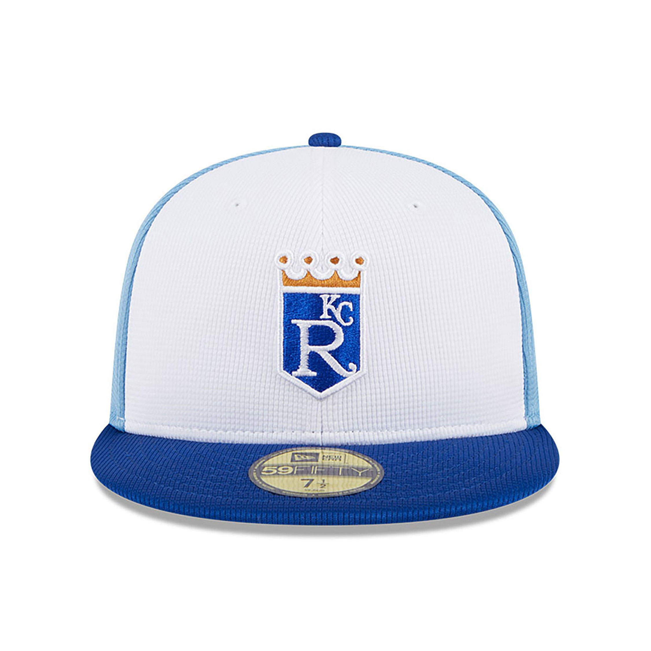 Kansas City Royals MLB Batting Practice Blue 59FIFTY Fitted Cap