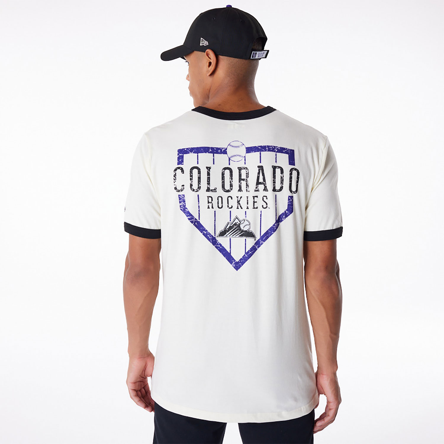 Colorado Rockies MLB Batting Practice White T-Shirt