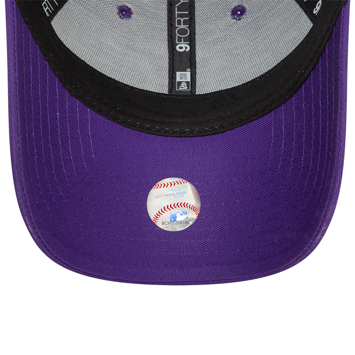 New York Yankees Womens Purple Icon Purple 9FORTY Adjustable Cap