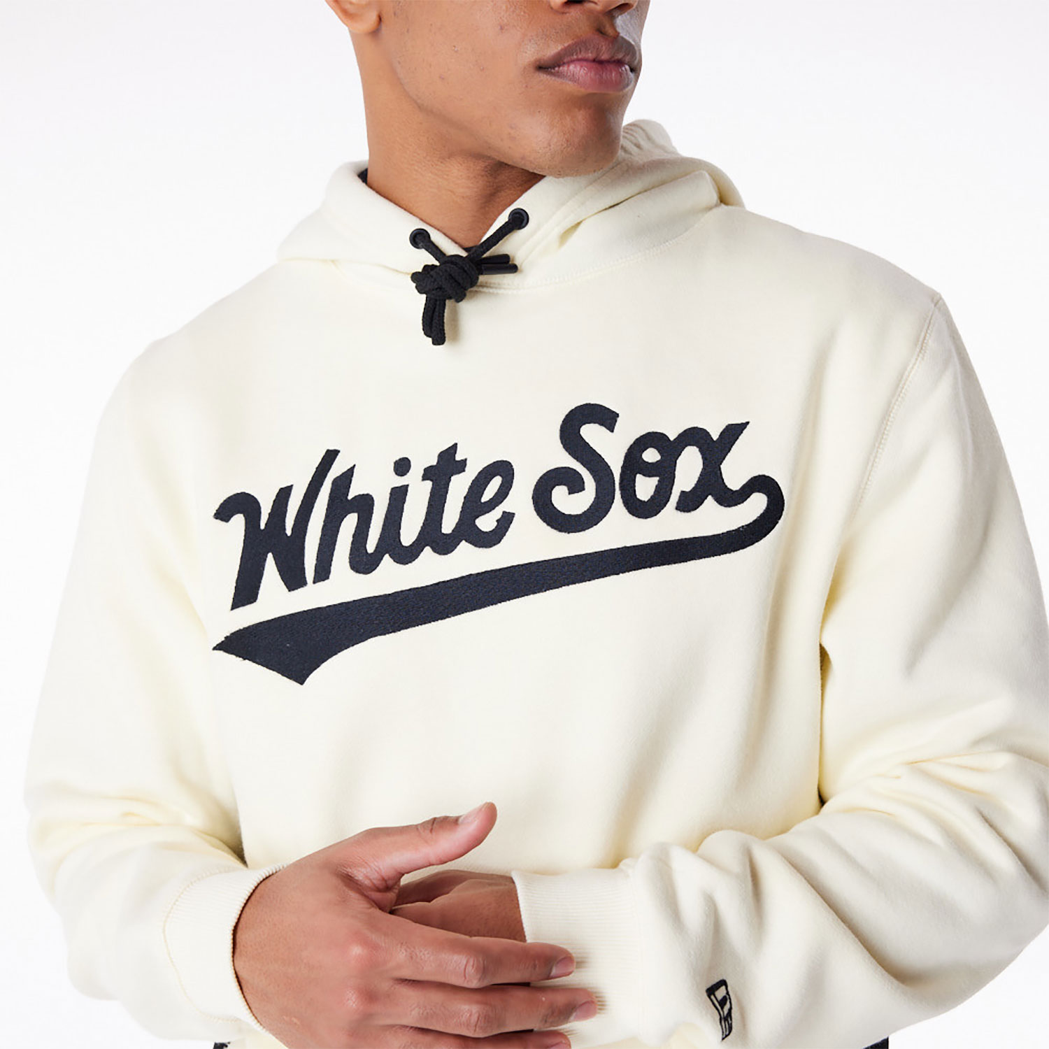 Chicago White Sox MLB Chrome White Pullover Hoodie