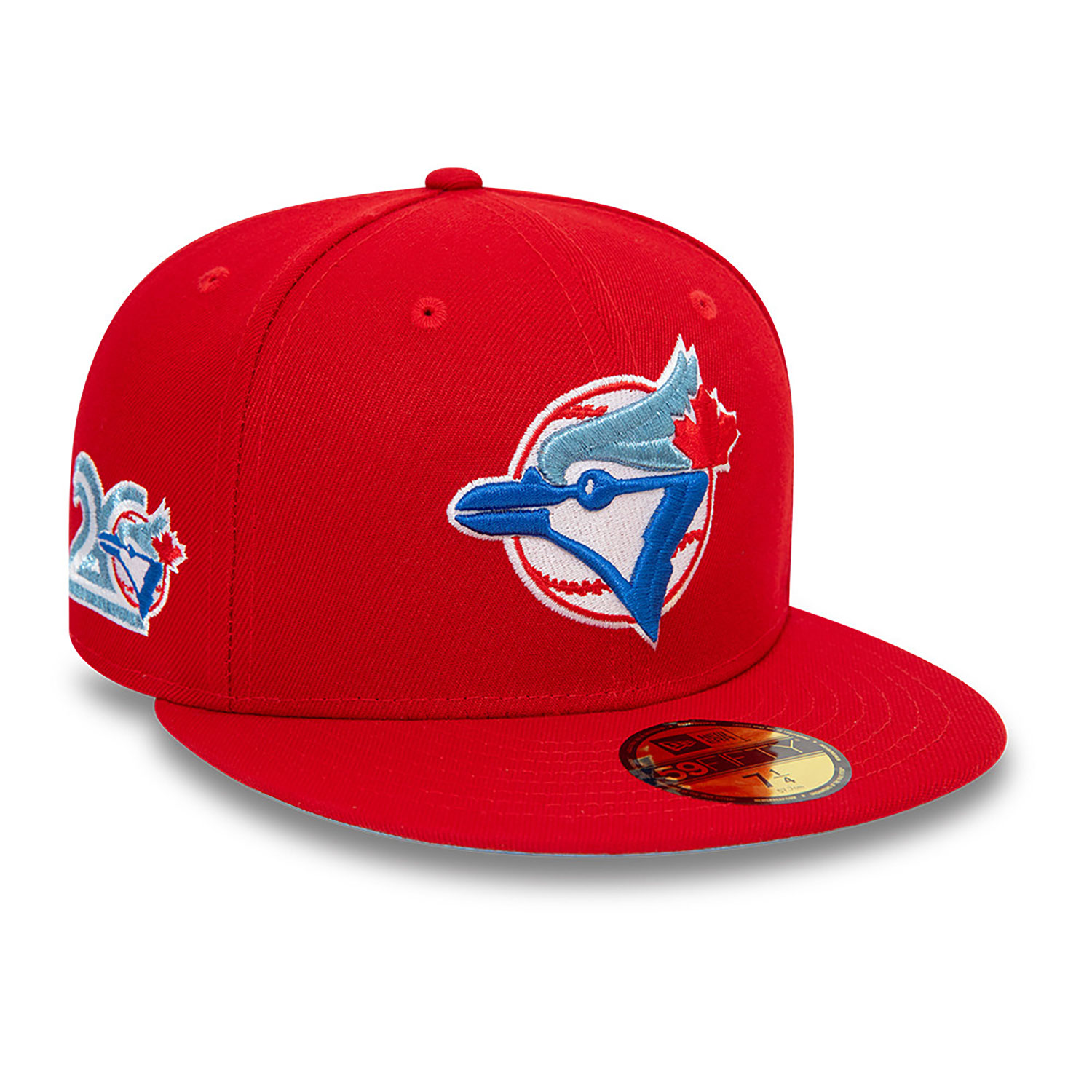 Toronto Blue Jays MLB Hazard Pack Red 59FIFTY Fitted Cap