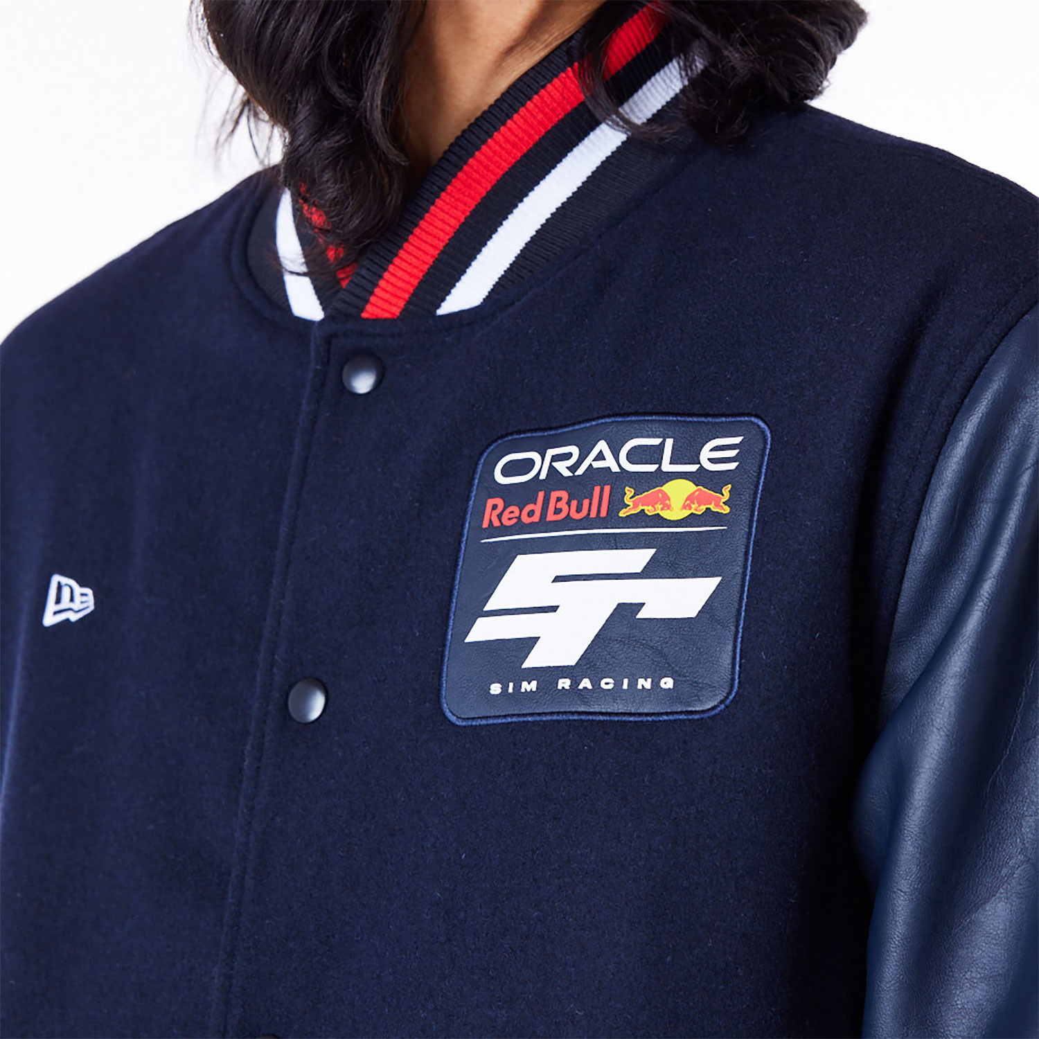 Red Bull Sim Racing Navy Varsity Jacket