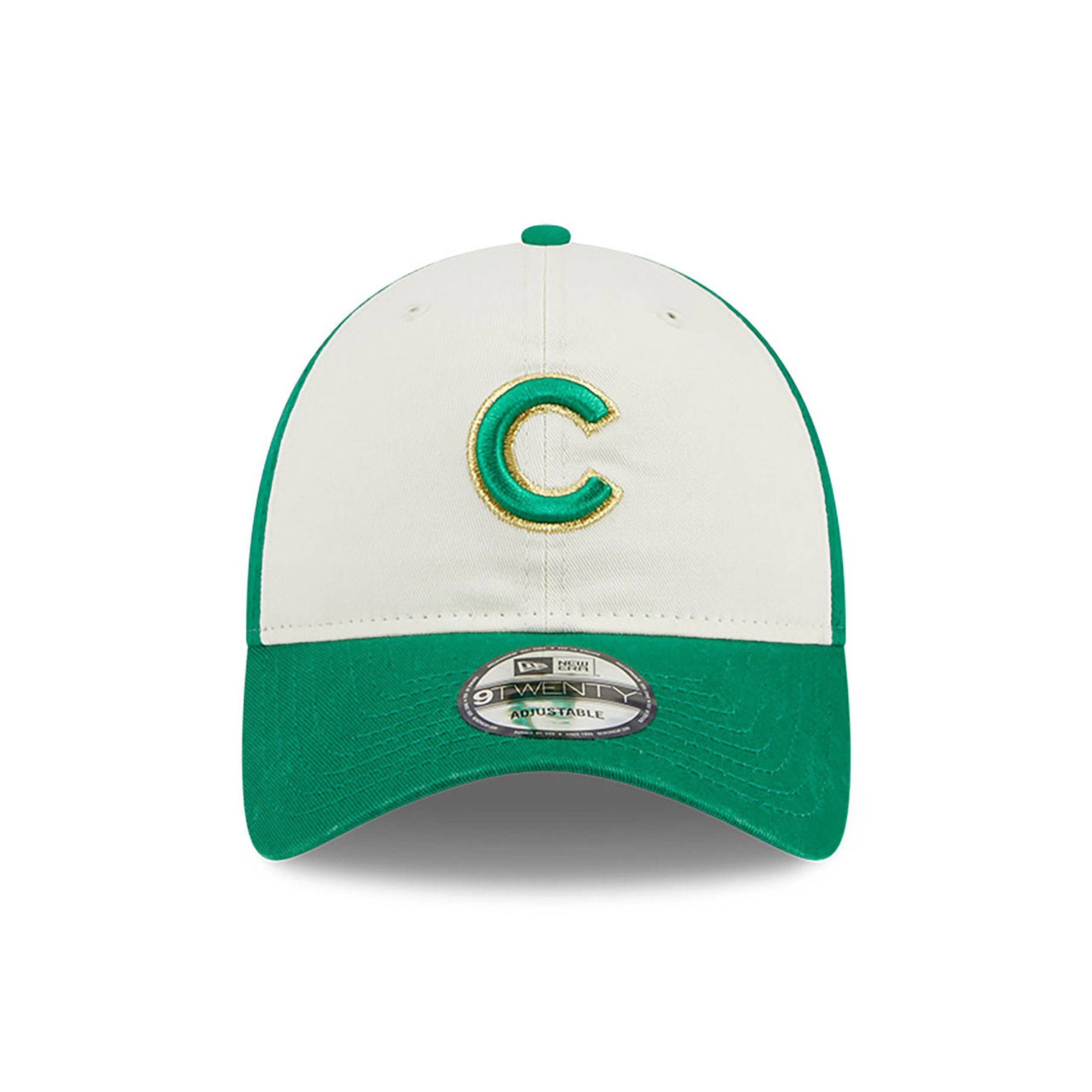 Chicago Cubs St. Patrick's Day Green 9TWENTY Adjustable Cap