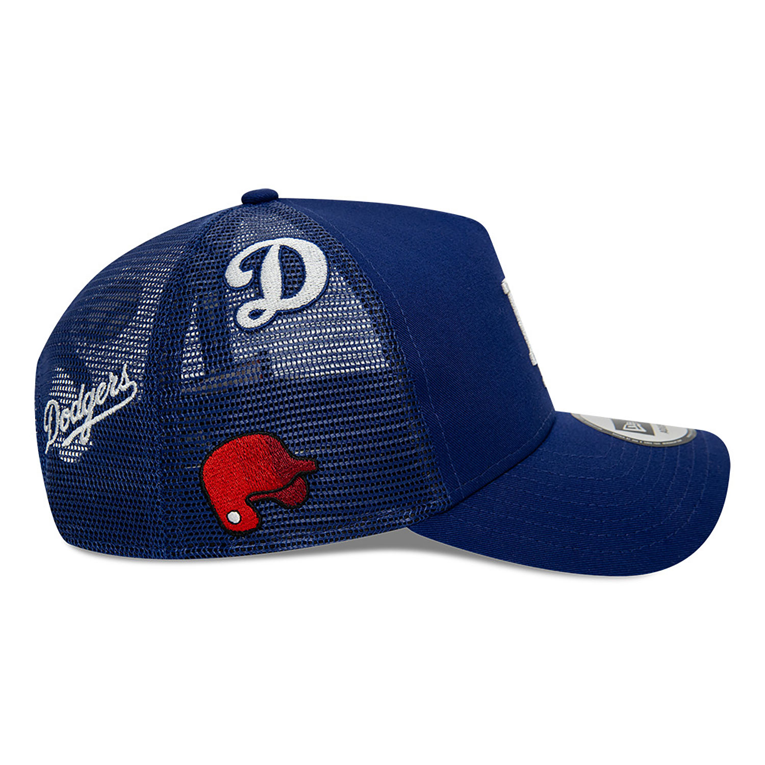 LA Dodgers Team Patch Dark Blue E-Frame Trucker Cap