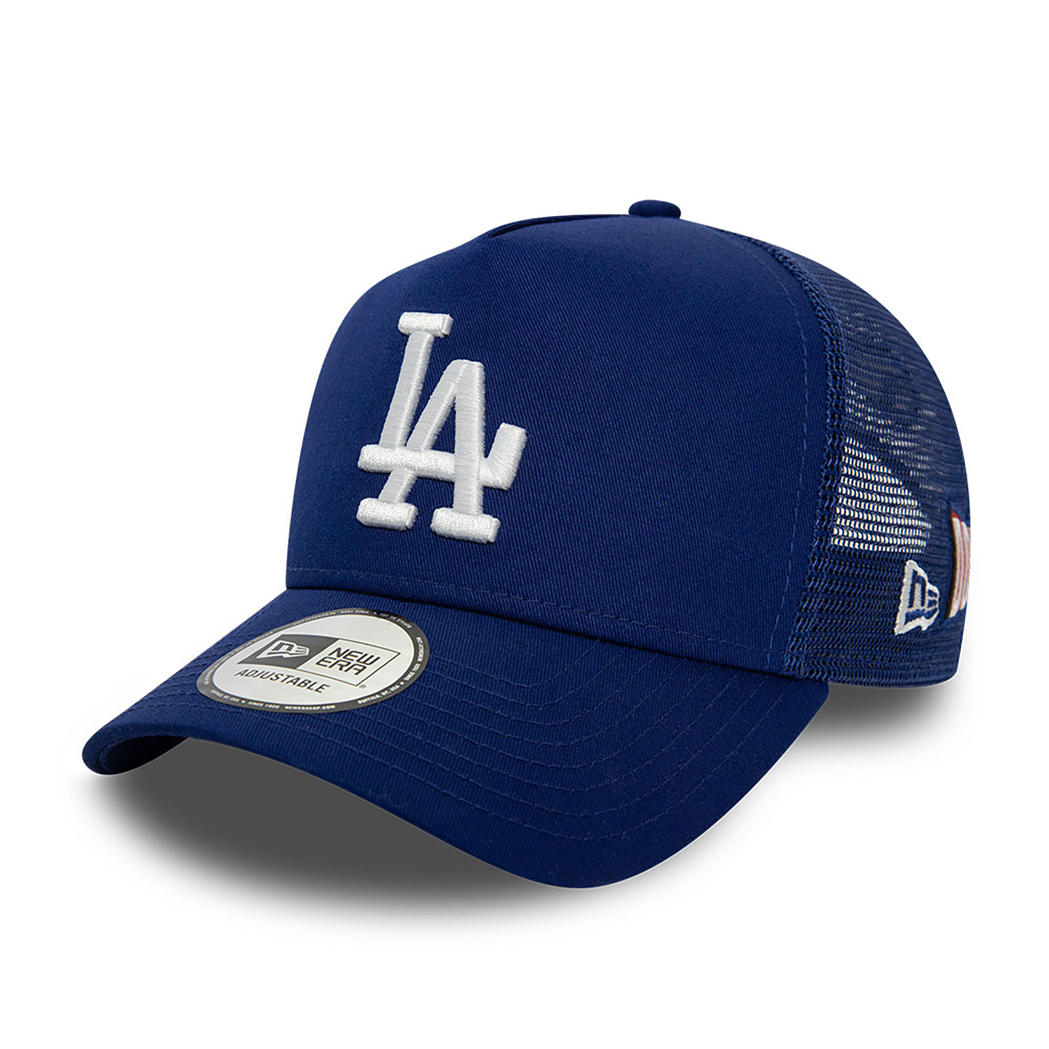 LA Dodgers Team Patch Dark Blue E-Frame Trucker Cap