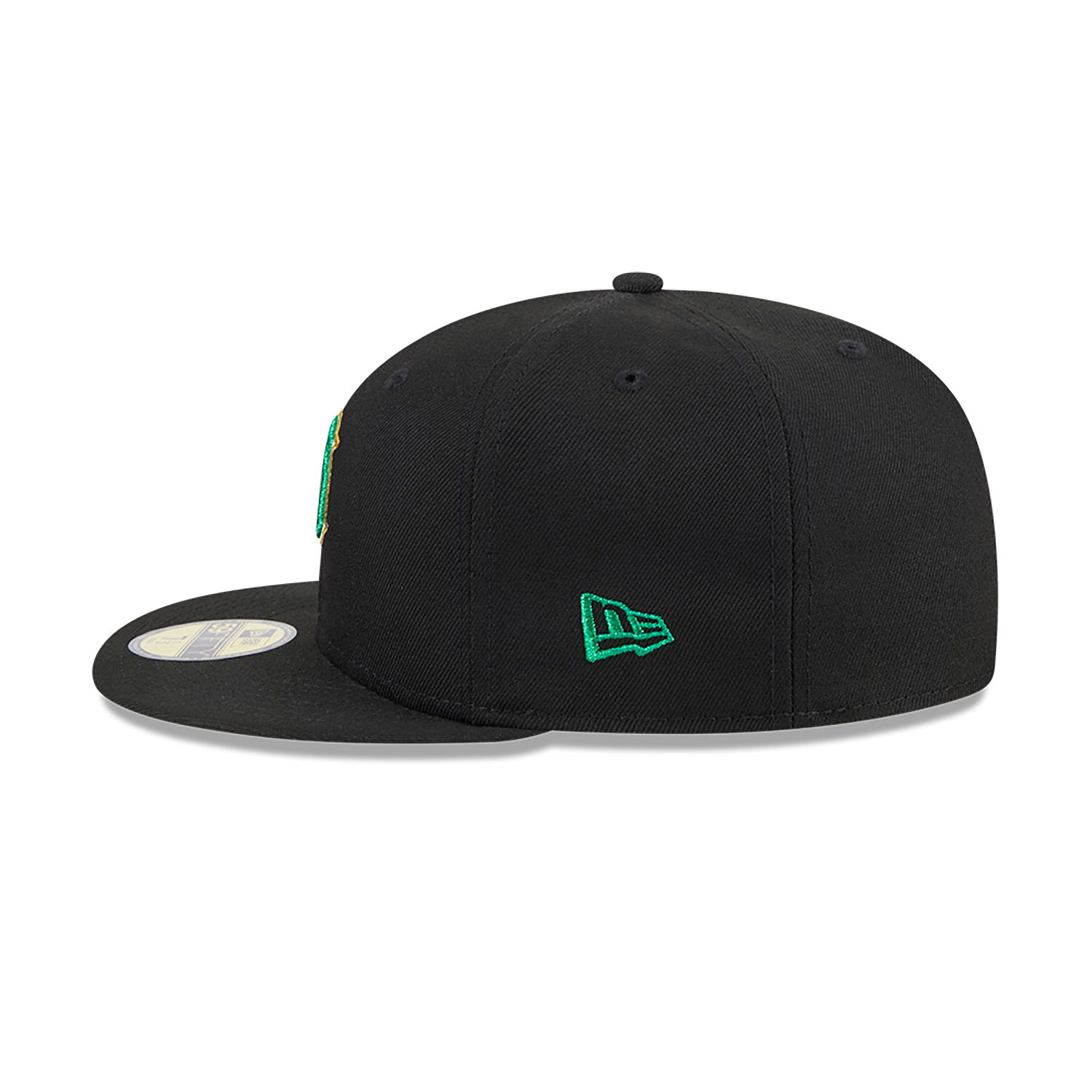 Detroit Tigers Metallic Green Pop Black 59FIFTY Fitted Cap