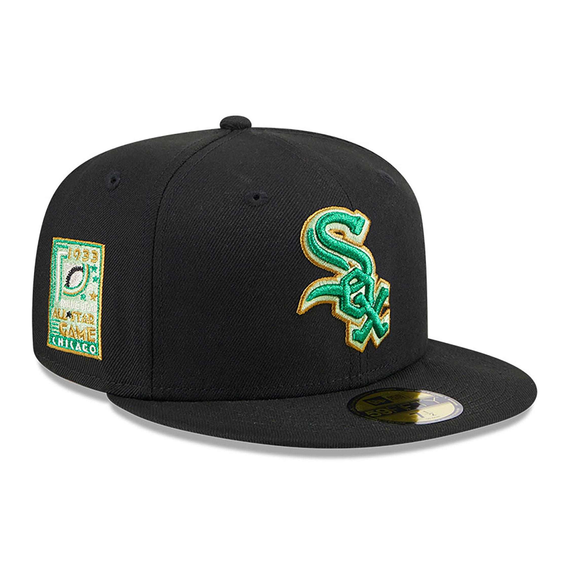 Metallic Green Pop Chicago White Sox 59FIFTY Fitted Cap | New Era 