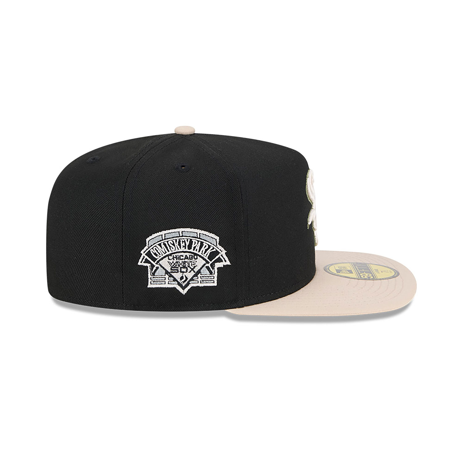 Chicago White Sox Canvas Black 59FIFTY Fitted A-Frame Cap