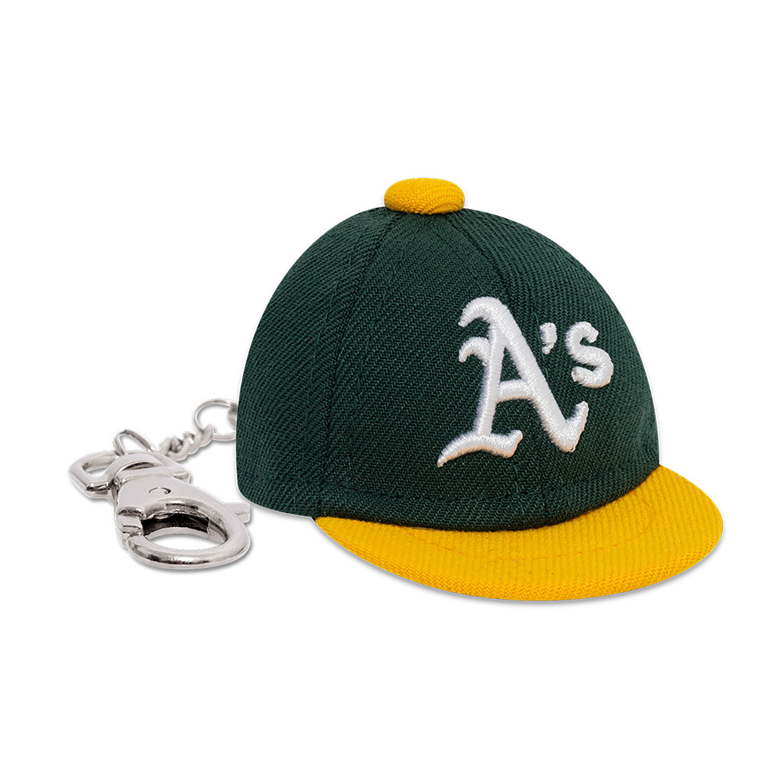 Oakland Athletics MLB Mini Cap Dark Green Key Chain