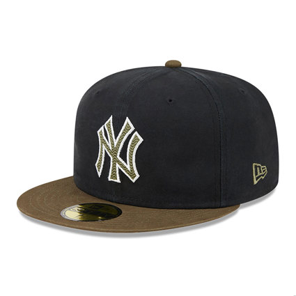 Quilted Logo New York Yankees 59FIFTY Fitted Cap | New Era Cap UK