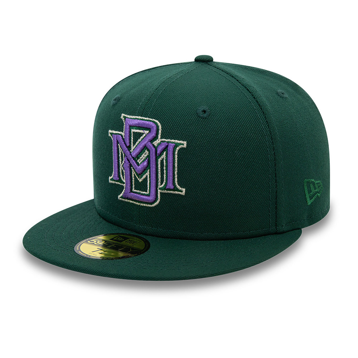 Milwaukee Brewers MLB Off Season Dark Green 59FIFTY Fitted Cap