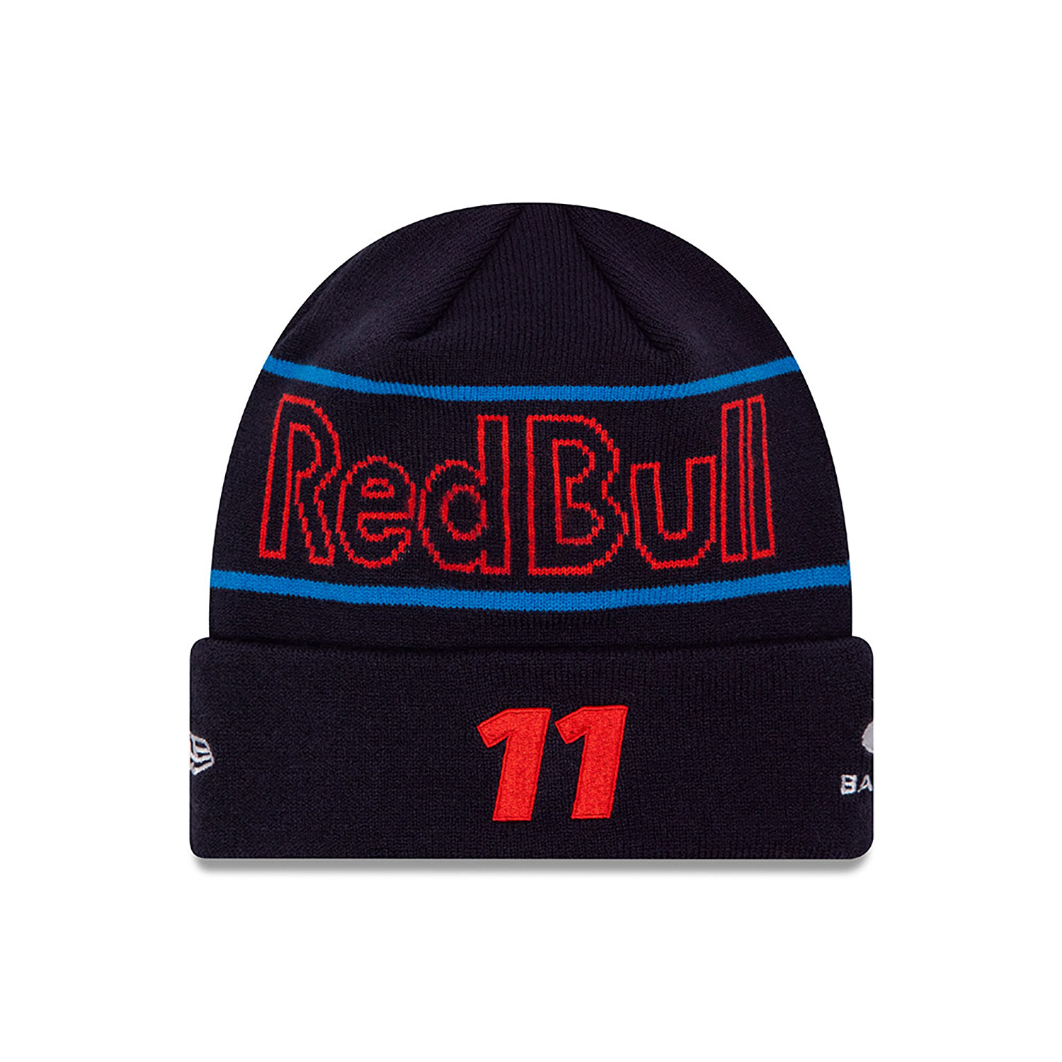 Red Bull Racing Sergio Perez Team Navy Cuff Knit Beanie Hat