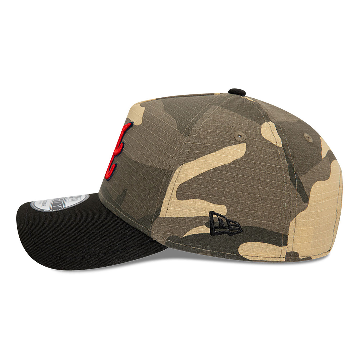 Atlanta Braves Camo Crown All Over Print Green 9FORTY Adjustable A-Frame Cap