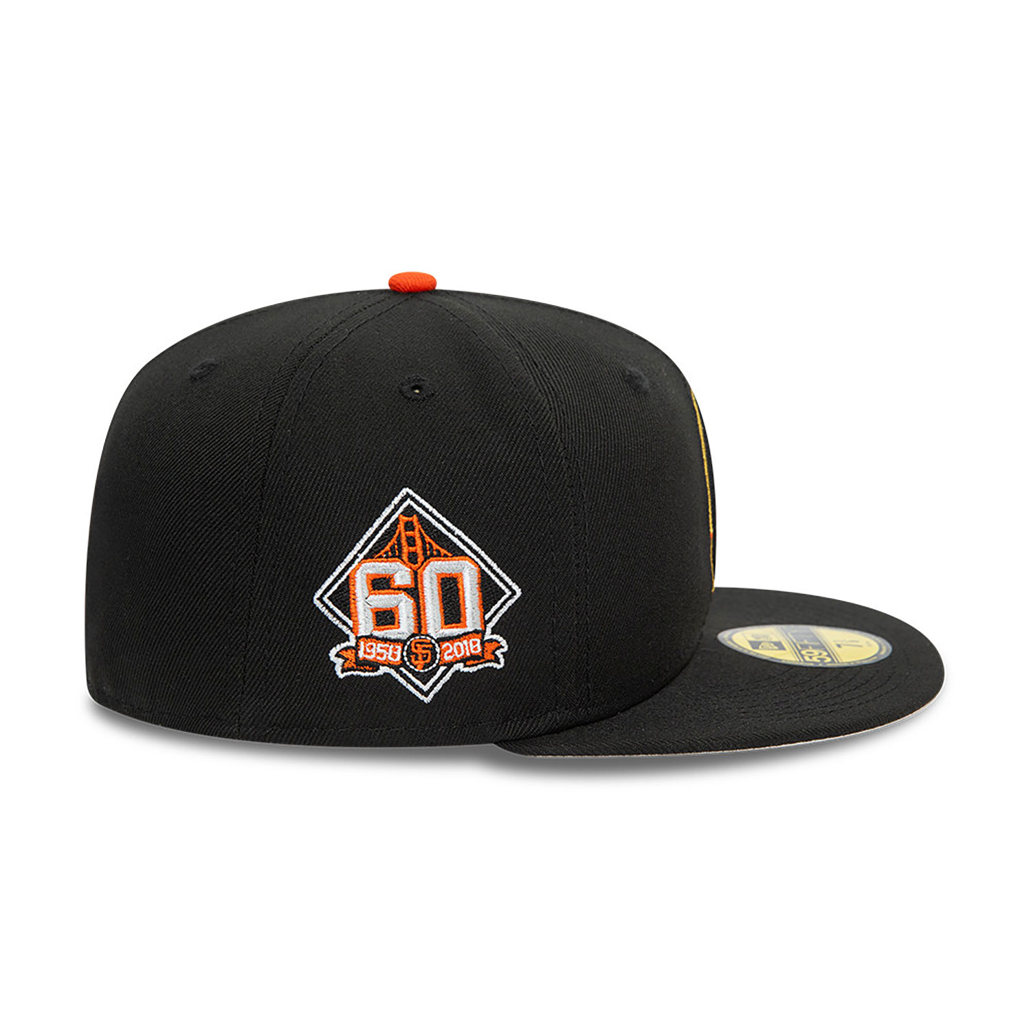 San Francisco Giants MLB Since Day One Black 59FIFTY Fitted Cap