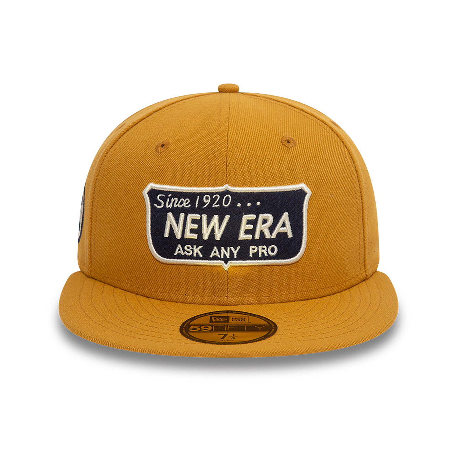 New Era Shield Tan 59FIFTY Fitted Cap