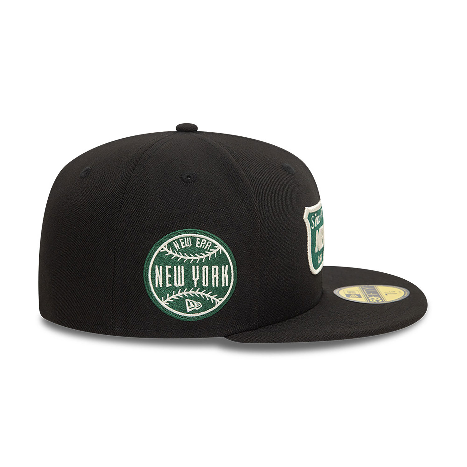New Era Shield Black 59FIFTY Fitted Cap