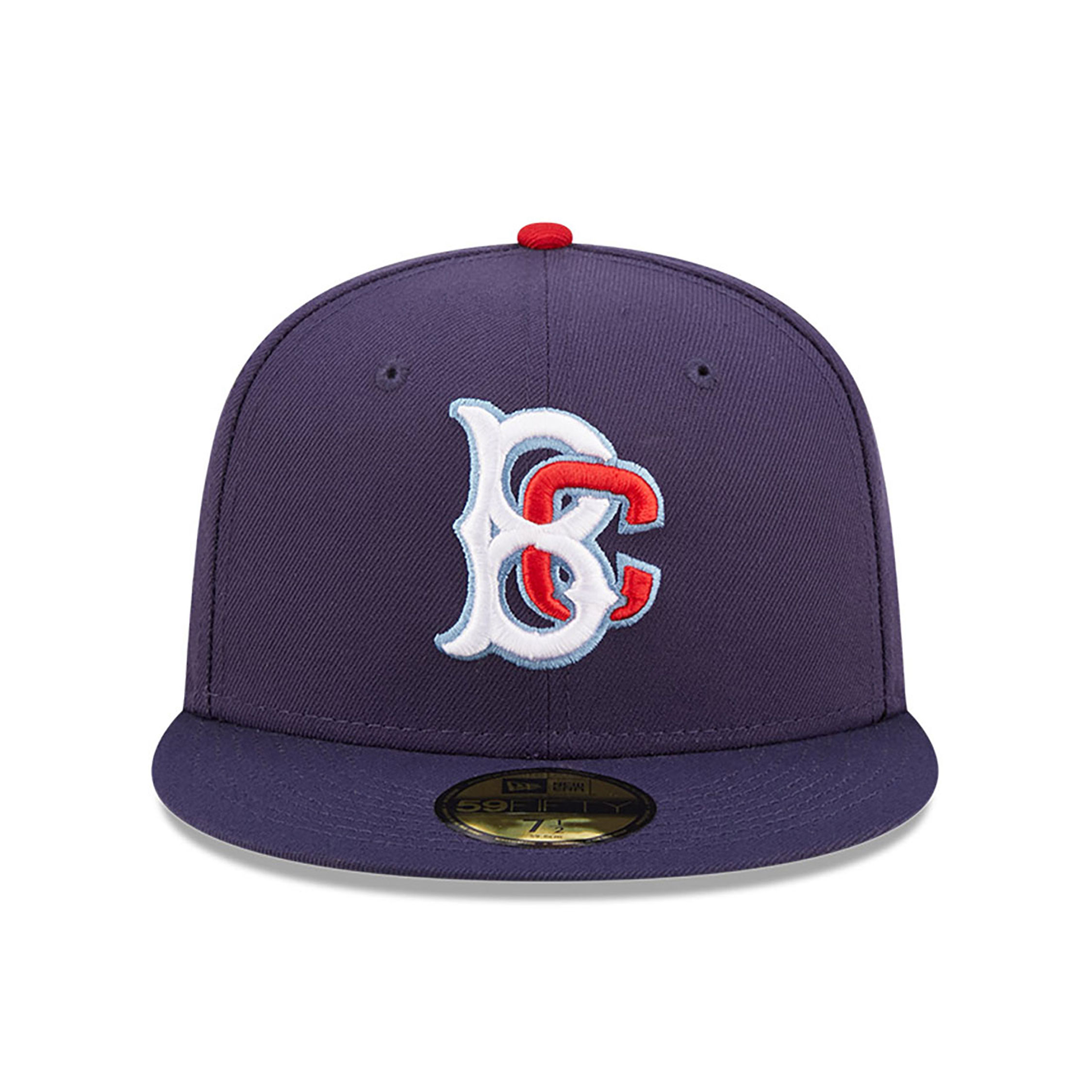 Brooklyn Cyclones MiLB On Field Navy 59FIFTY Fitted Cap
