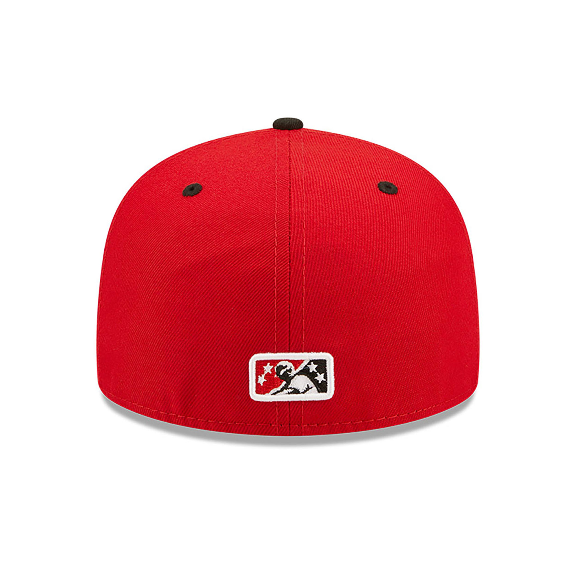 Lansing Lugnuts MiLB On Field Red 59FIFTY Fitted Cap