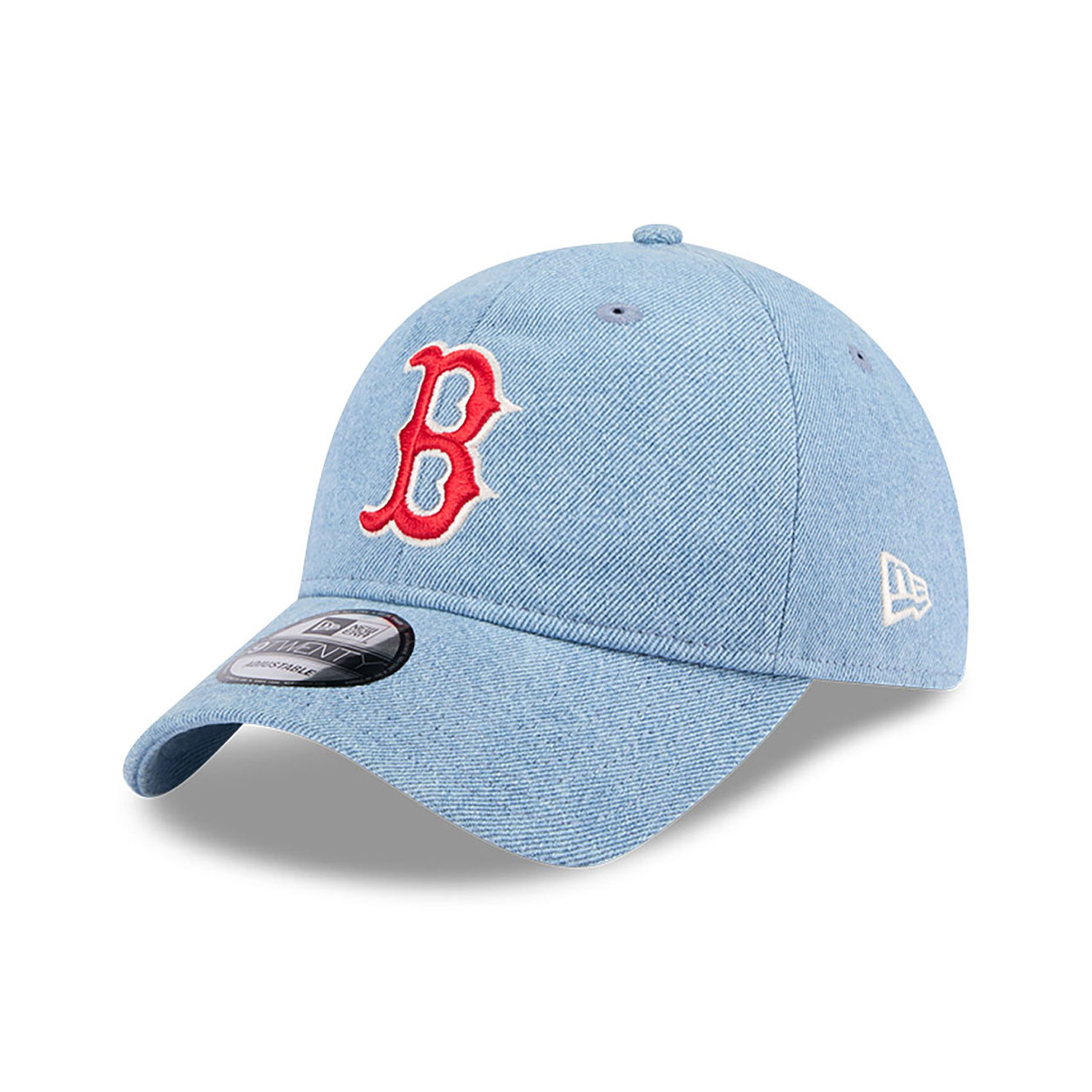 Boston Red Sox Washed Denim Light Blue 9TWENTY Adjustable Cap