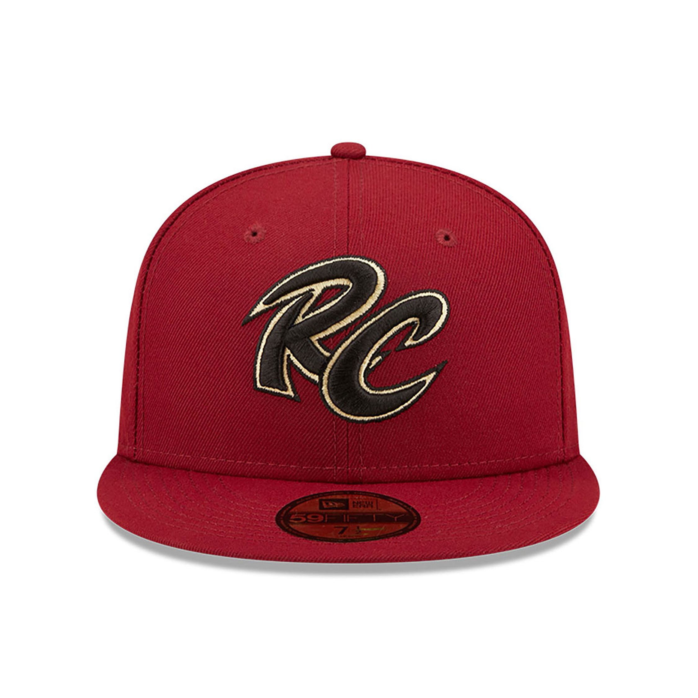 Sacramento Rivercats MiLB On Field Dark Red 59FIFTY Fitted Cap