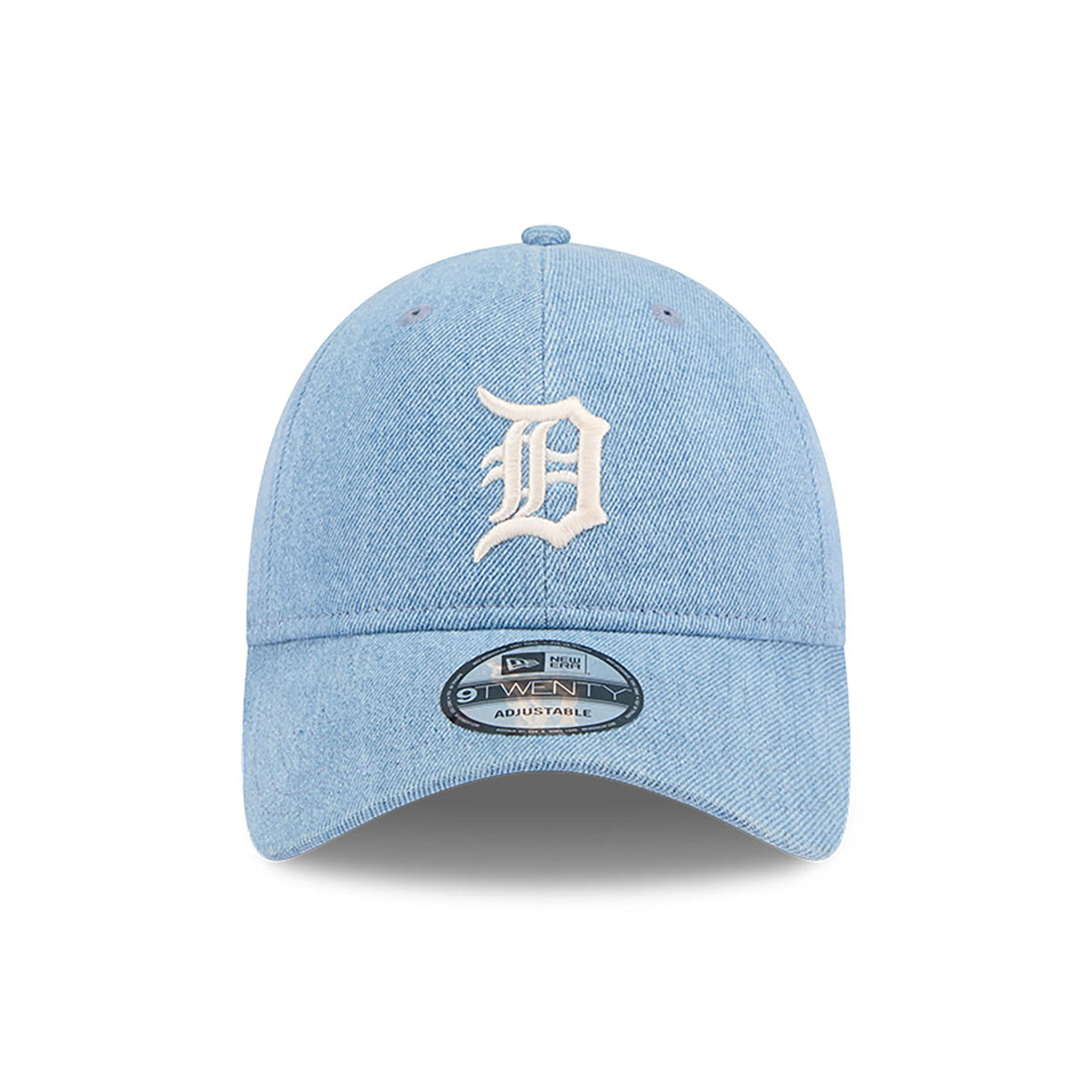 Detroit Tigers Washed Denim Light Blue 9TWENTY Adjustable Cap