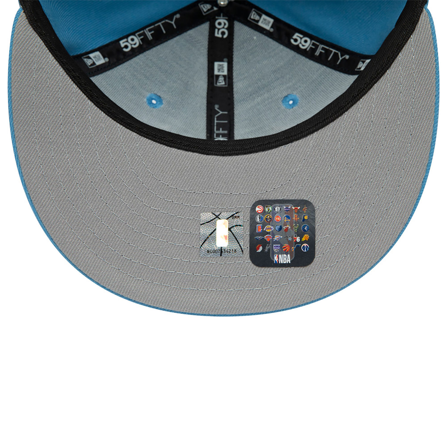 Chicago Bulls NBA Elevate Pastel Blue 59FIFTY Fitted Cap