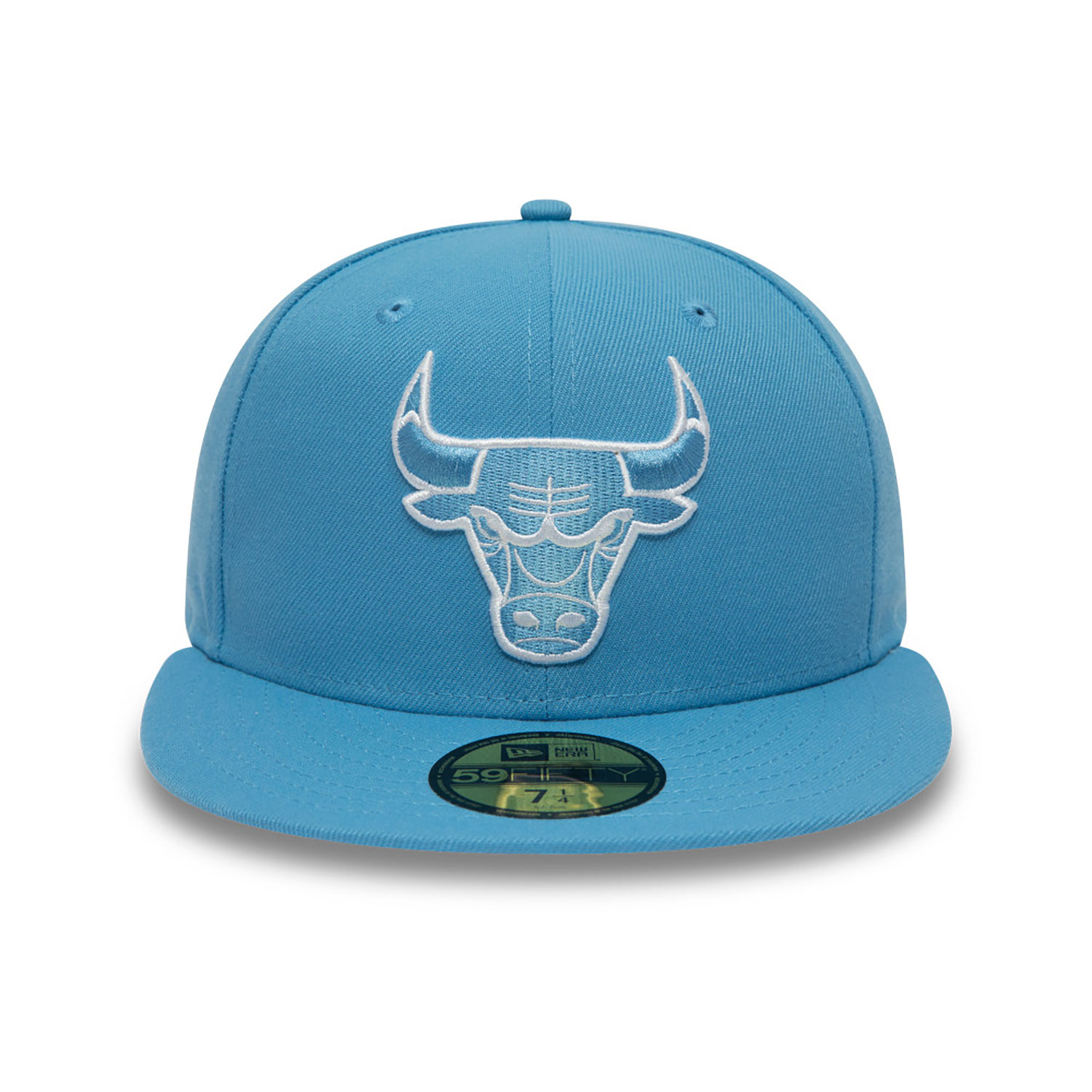 Chicago Bulls NBA Elevate Pastel Blue 59FIFTY Fitted Cap