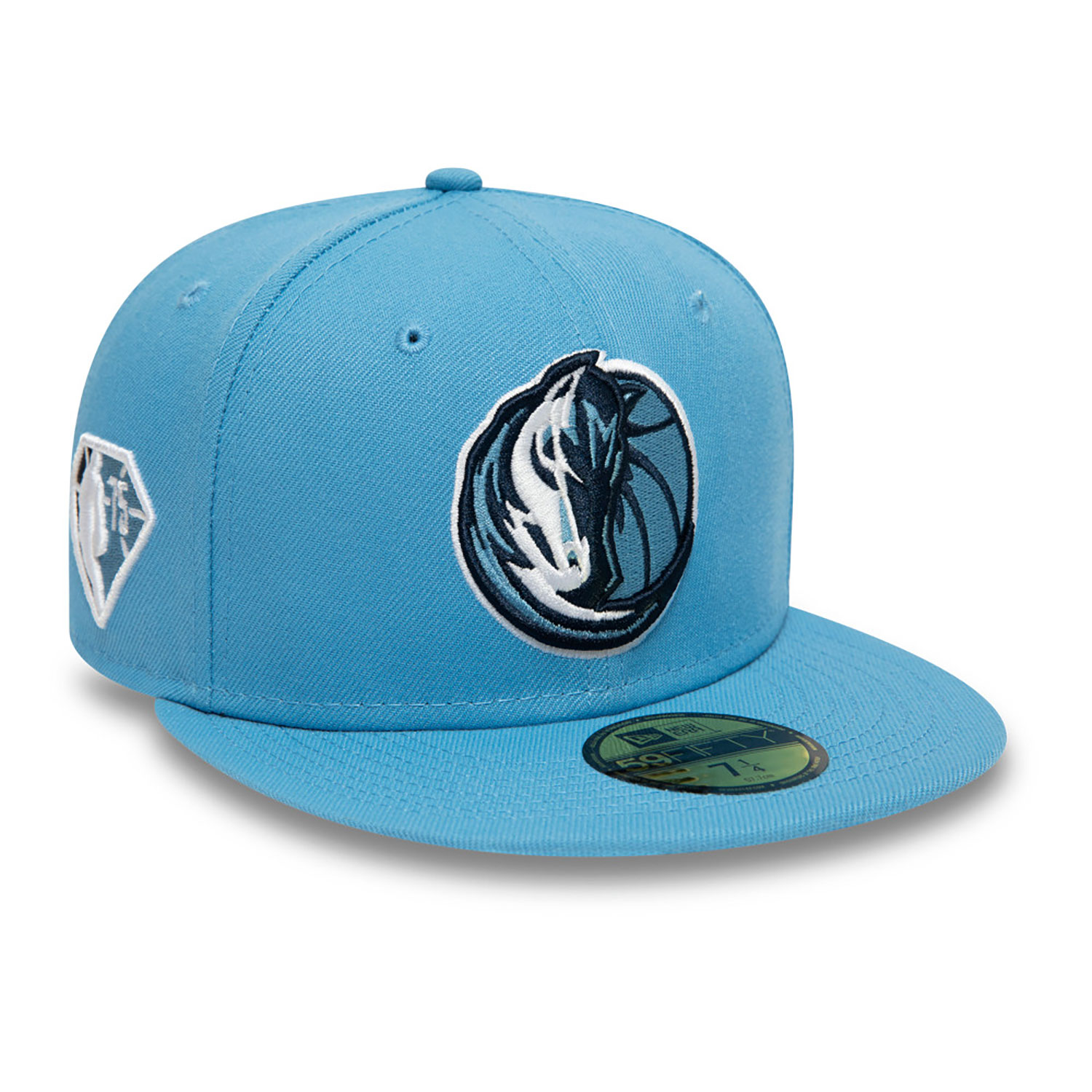 Dallas Mavericks NBA Elevate Pastel Blue 59FIFTY Fitted Cap