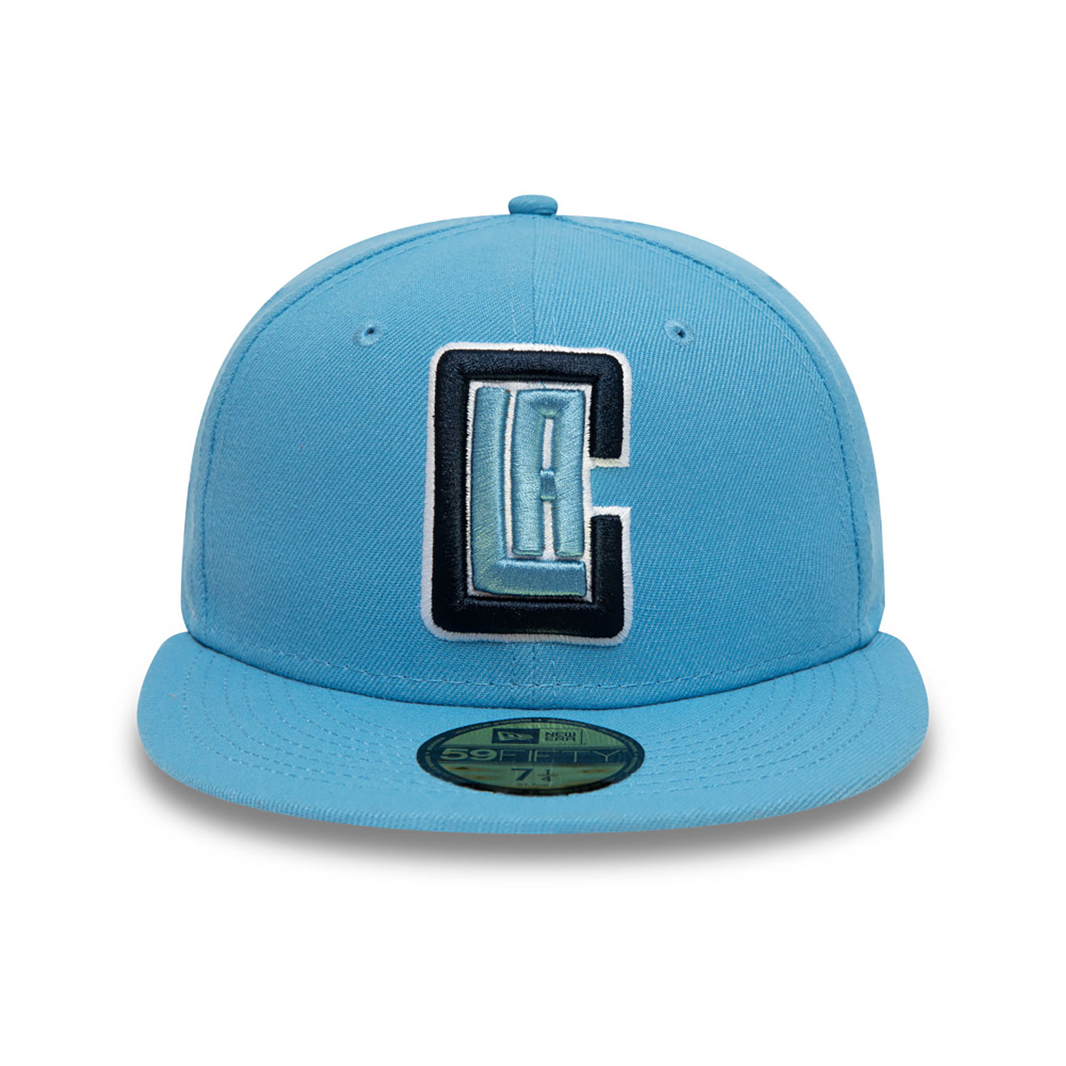 LA Clippers NBA Elevate Pastel Blue 59FIFTY Fitted Cap