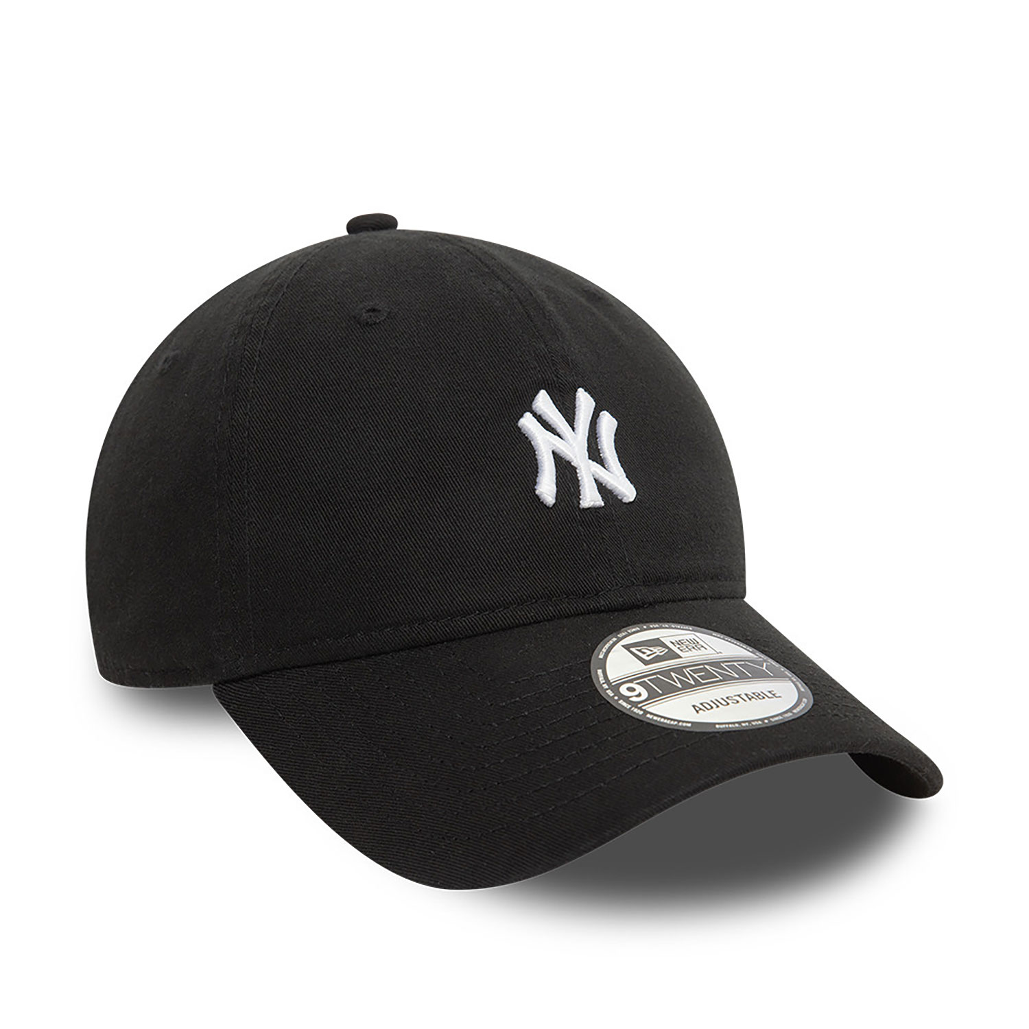 New York Yankees Mini Logo Black 9TWENTY Adjustable Cap