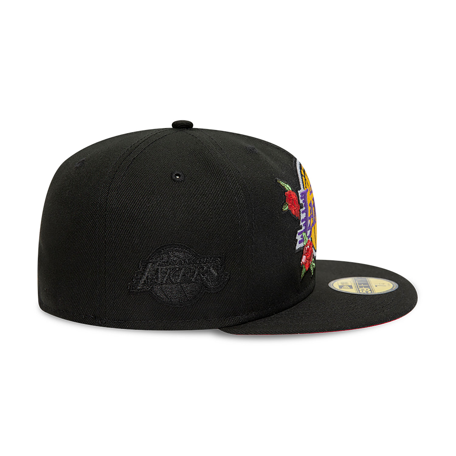 LA Lakers Poly NBA Lakers Legacy Black 59FIFTY Fitted Cap