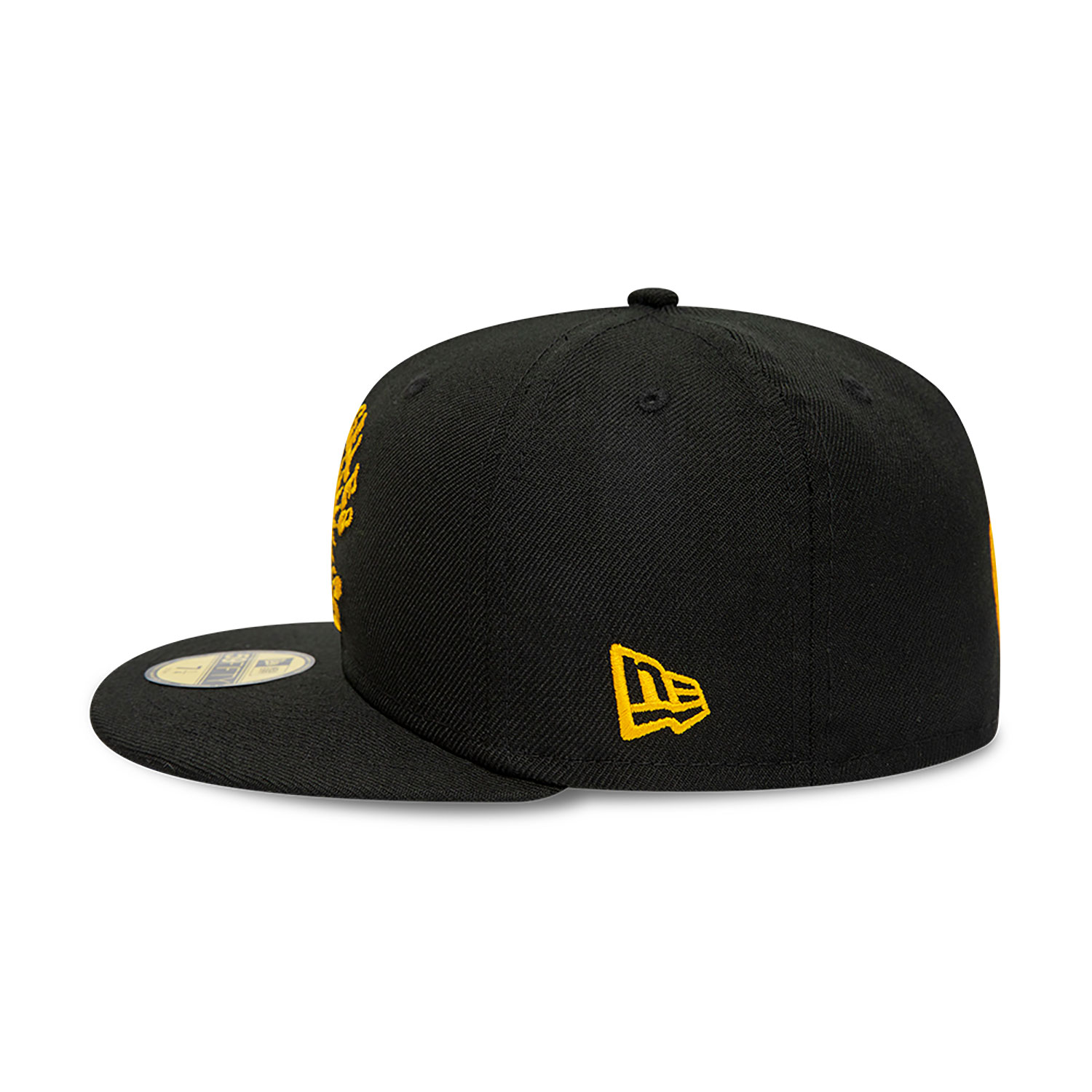 LA Lakers Alchemy NBA Lakers Legacy Black 59FIFTY Fitted Cap