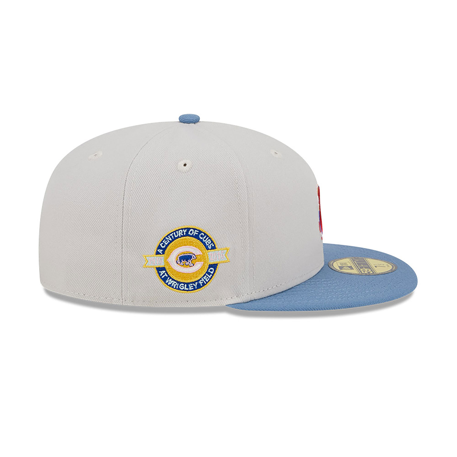 Chicago Cubs Colour Brush Light Beige 59FIFTY Fitted Cap