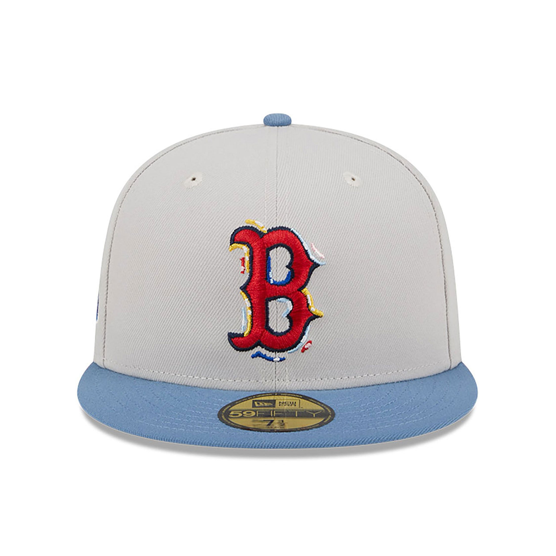 Boston Red Sox Colour Brush Light Beige 59FIFTY Fitted Cap
