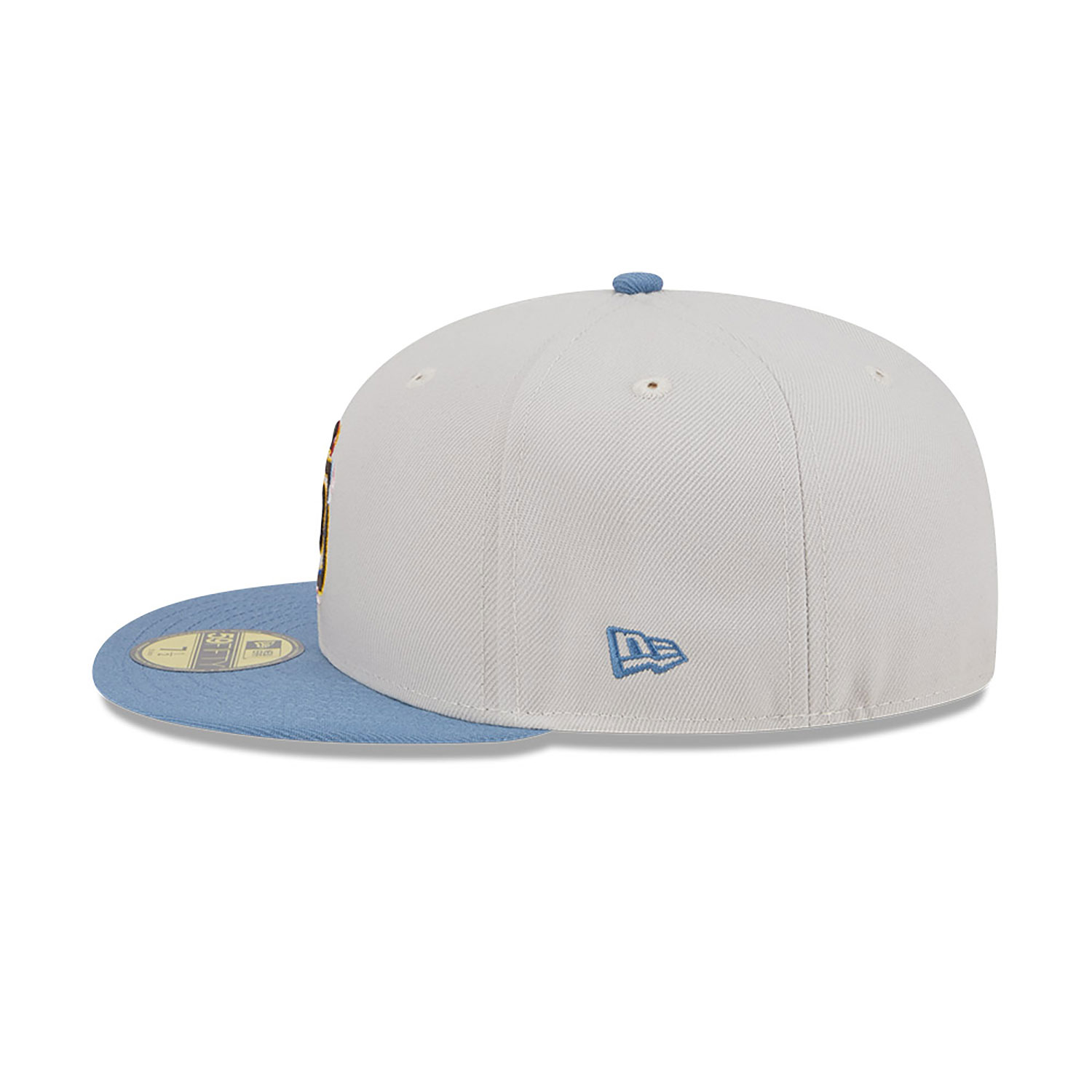San Diego Padres Colour Brush Light Beige 59FIFTY Fitted Cap
