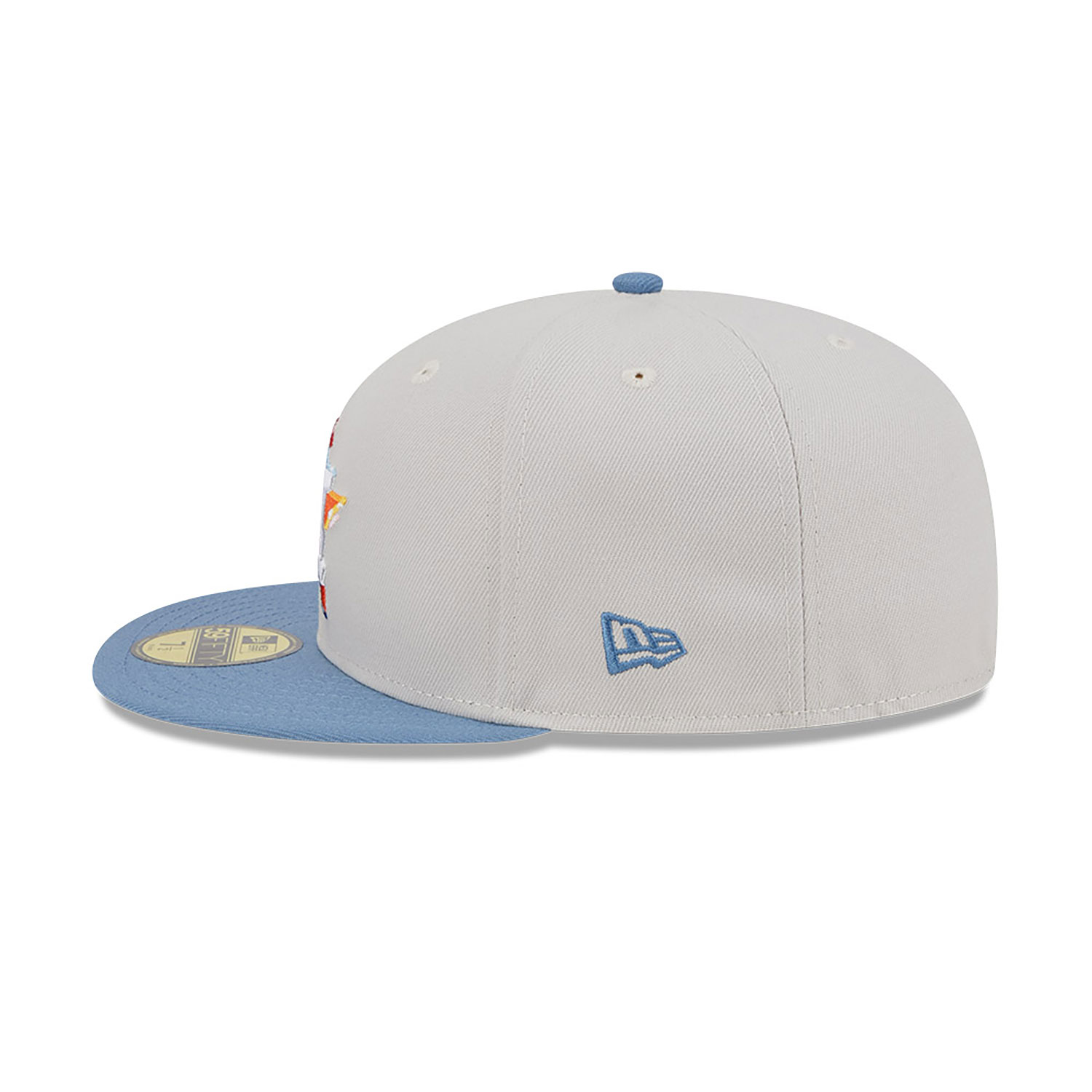 Houston Astros Colour Brush Light Beige 59FIFTY Fitted Cap