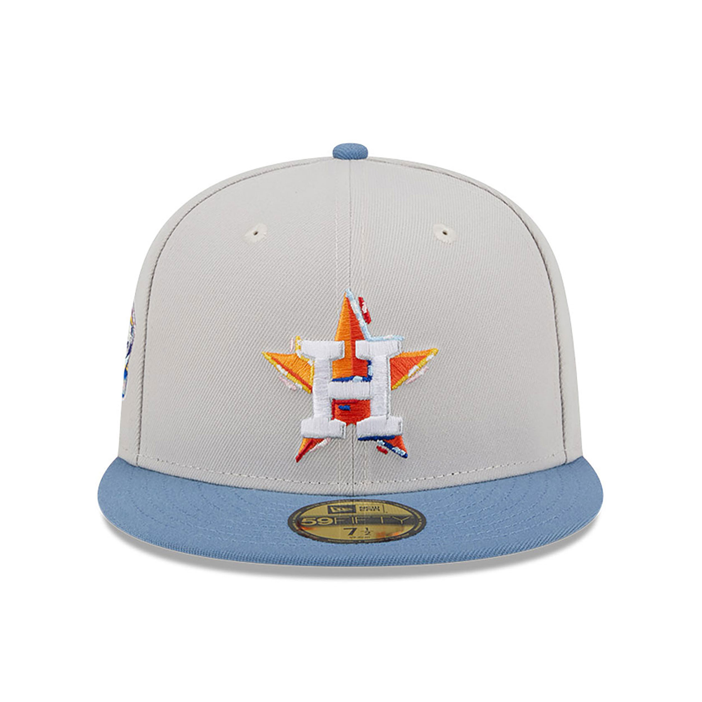 Houston Astros Colour Brush Light Beige 59FIFTY Fitted Cap