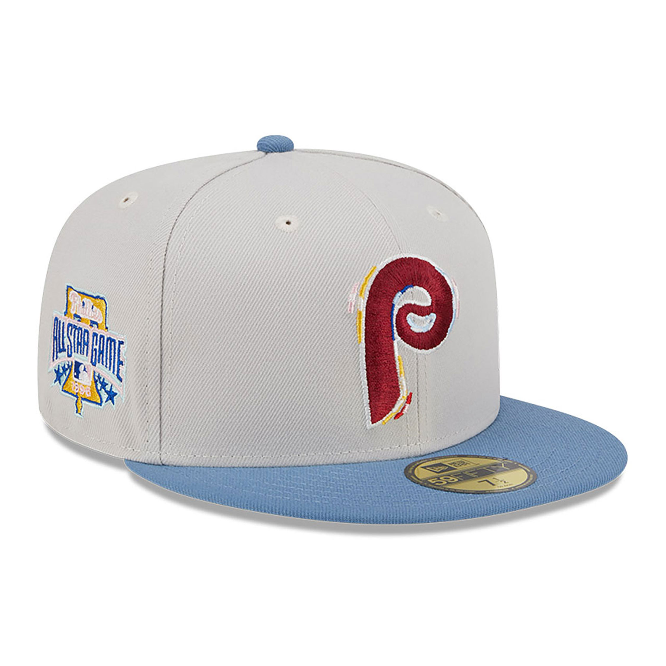 Philadelphia Phillies Colour Brush Light Beige 59FIFTY Fitted Cap